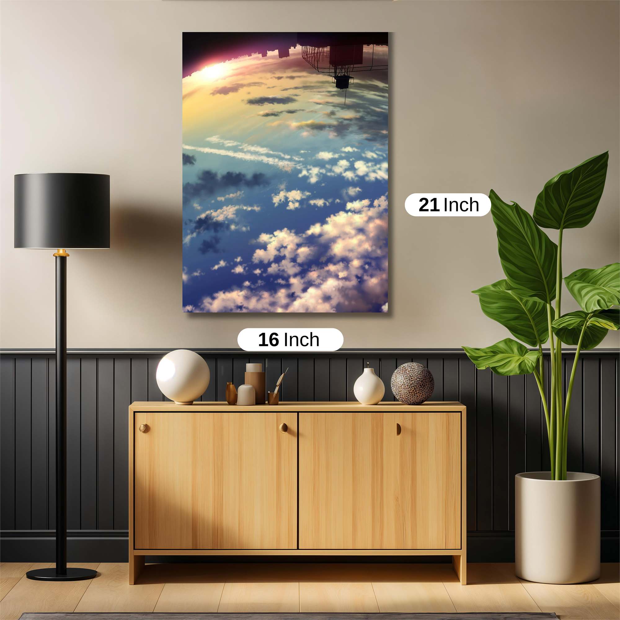 Sunrise Serenity Safe Wall Magnetic / M