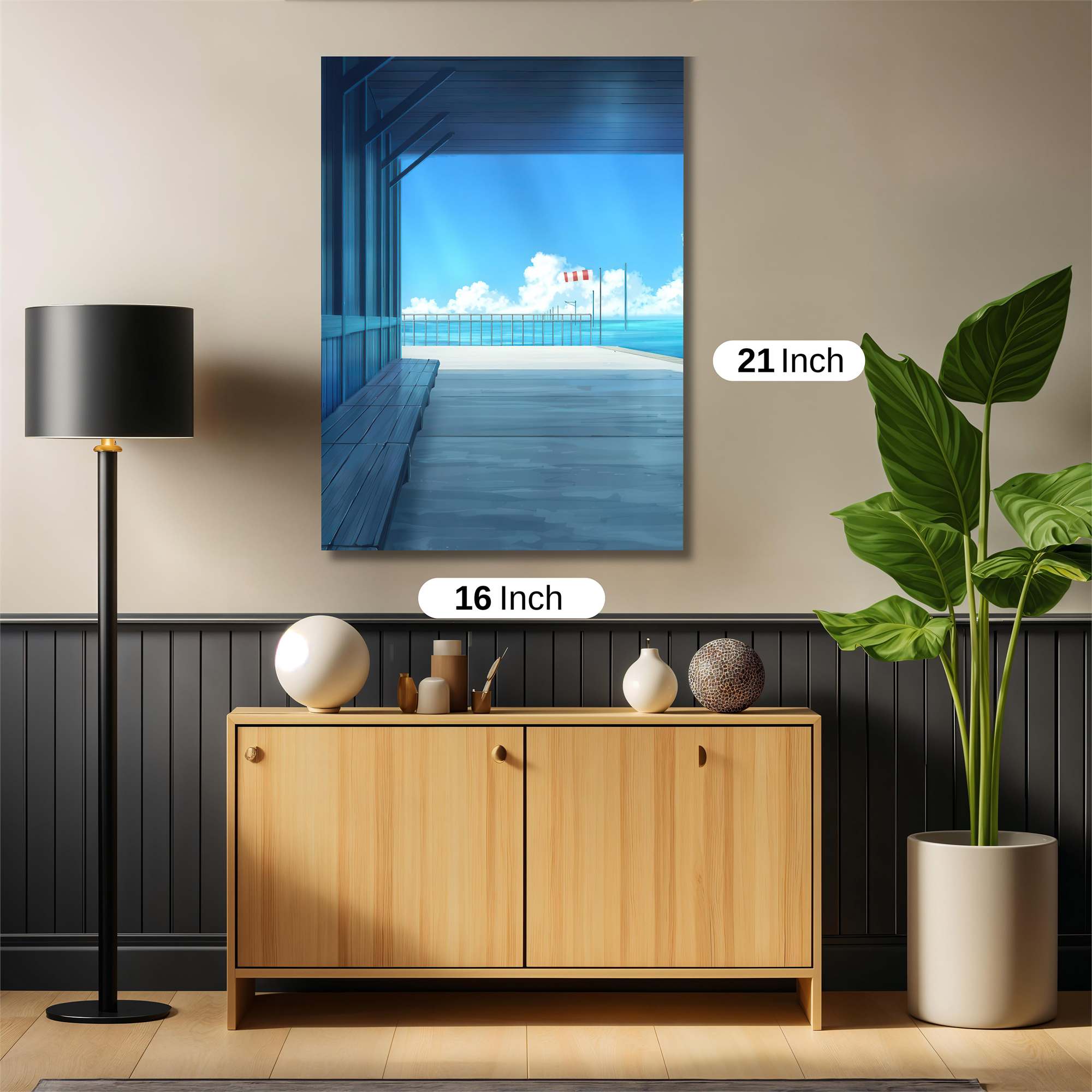 Shizuku Serene Safe Wall Magnetic / M