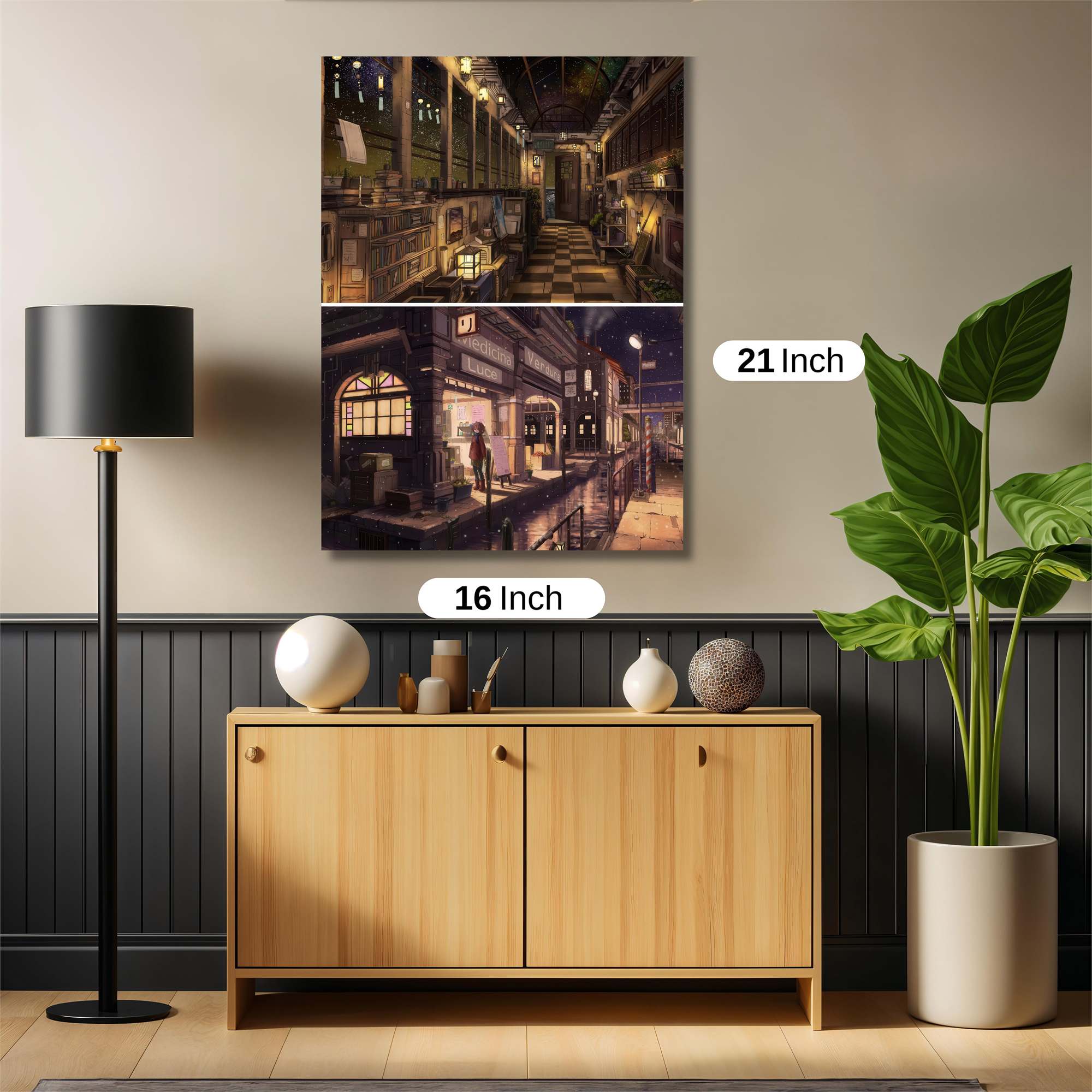 Library Whimsy Safe Wall Magnetic / M