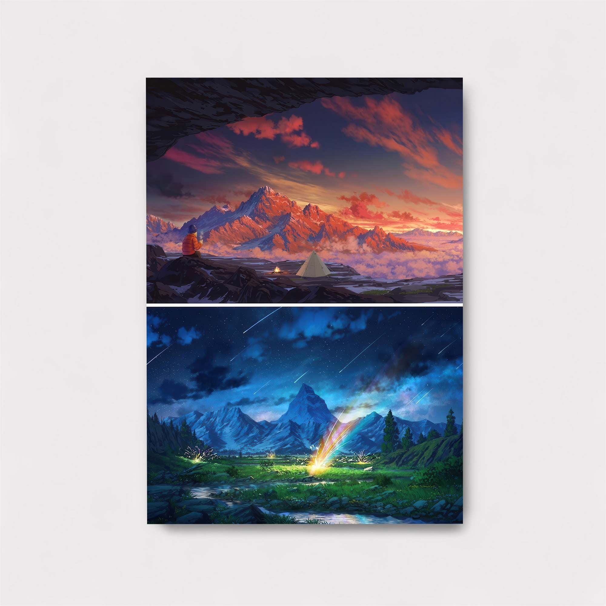 Mountain Serenity Safe Wall Magnetic / M