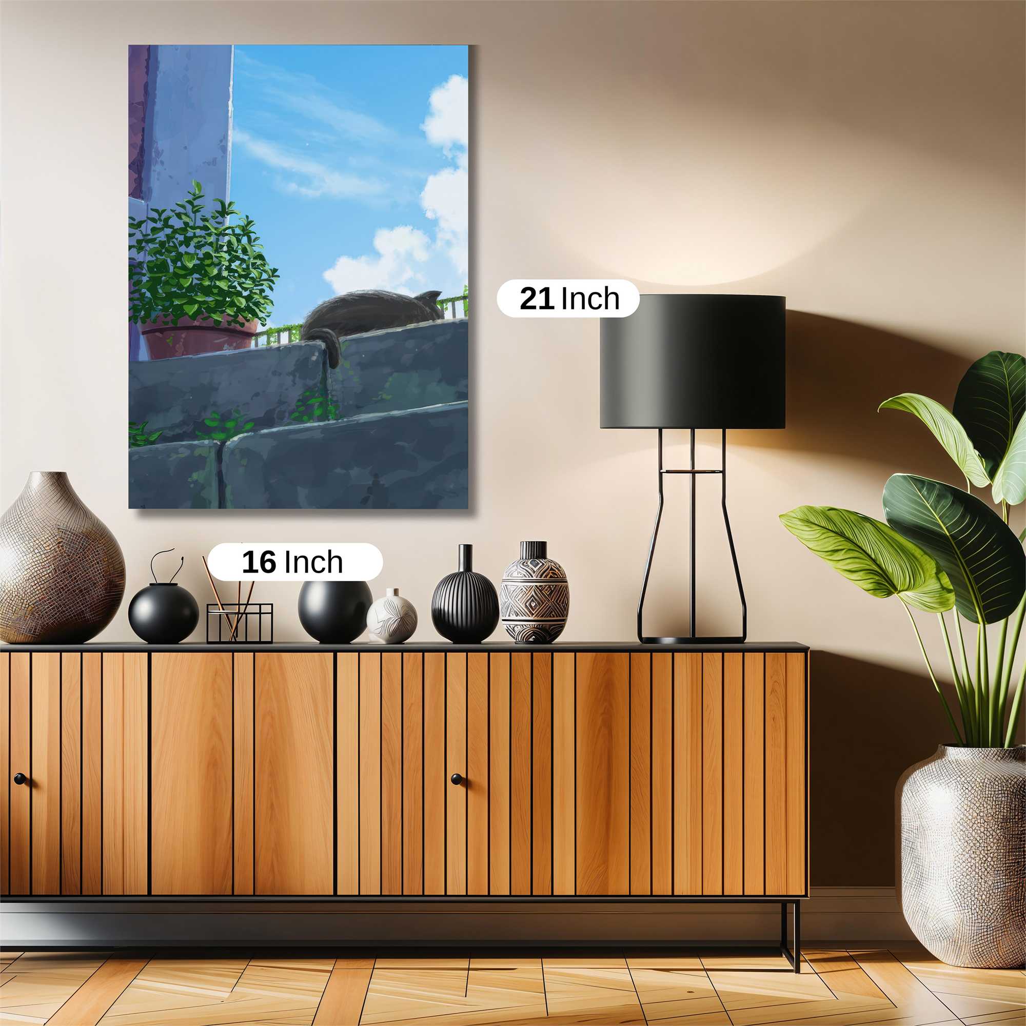 Cloud Serenity Safe Wall Magnetic / M