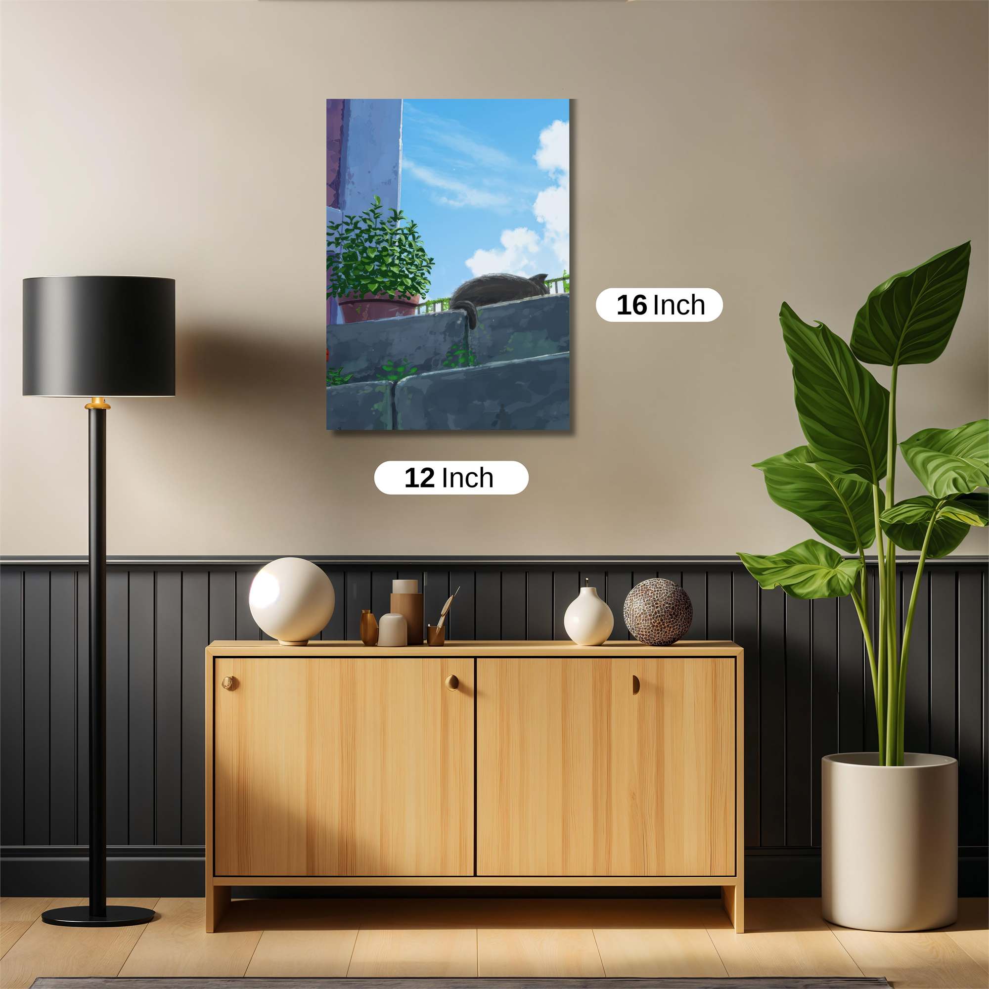 Cloud Serenity Safe Wall Magnetic / M