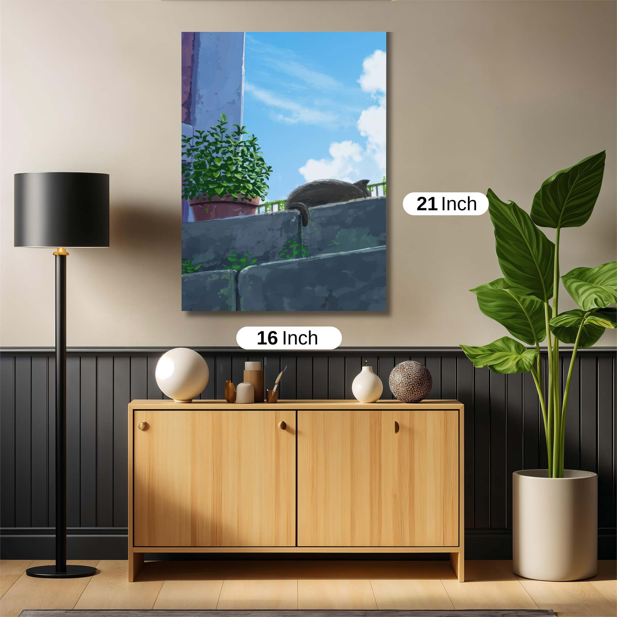 Cloud Serenity Safe Wall Magnetic / M