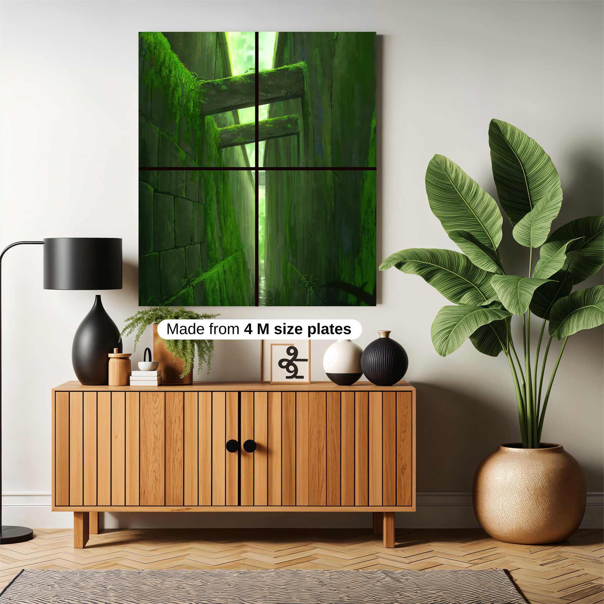 Mossy Serenity Safe Wall Magnetic / M