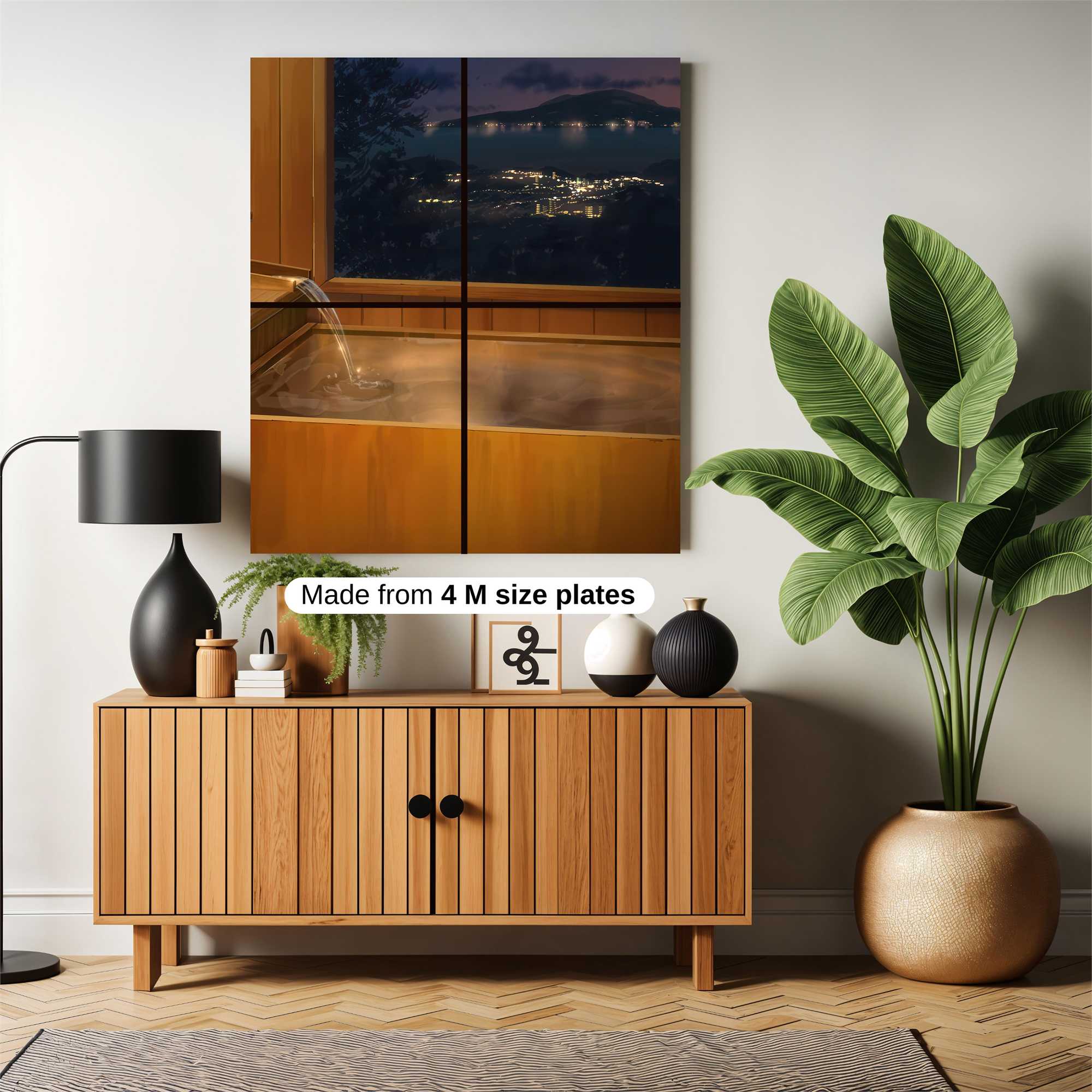 Turtle Tranquility Safe Wall Magnetic / M