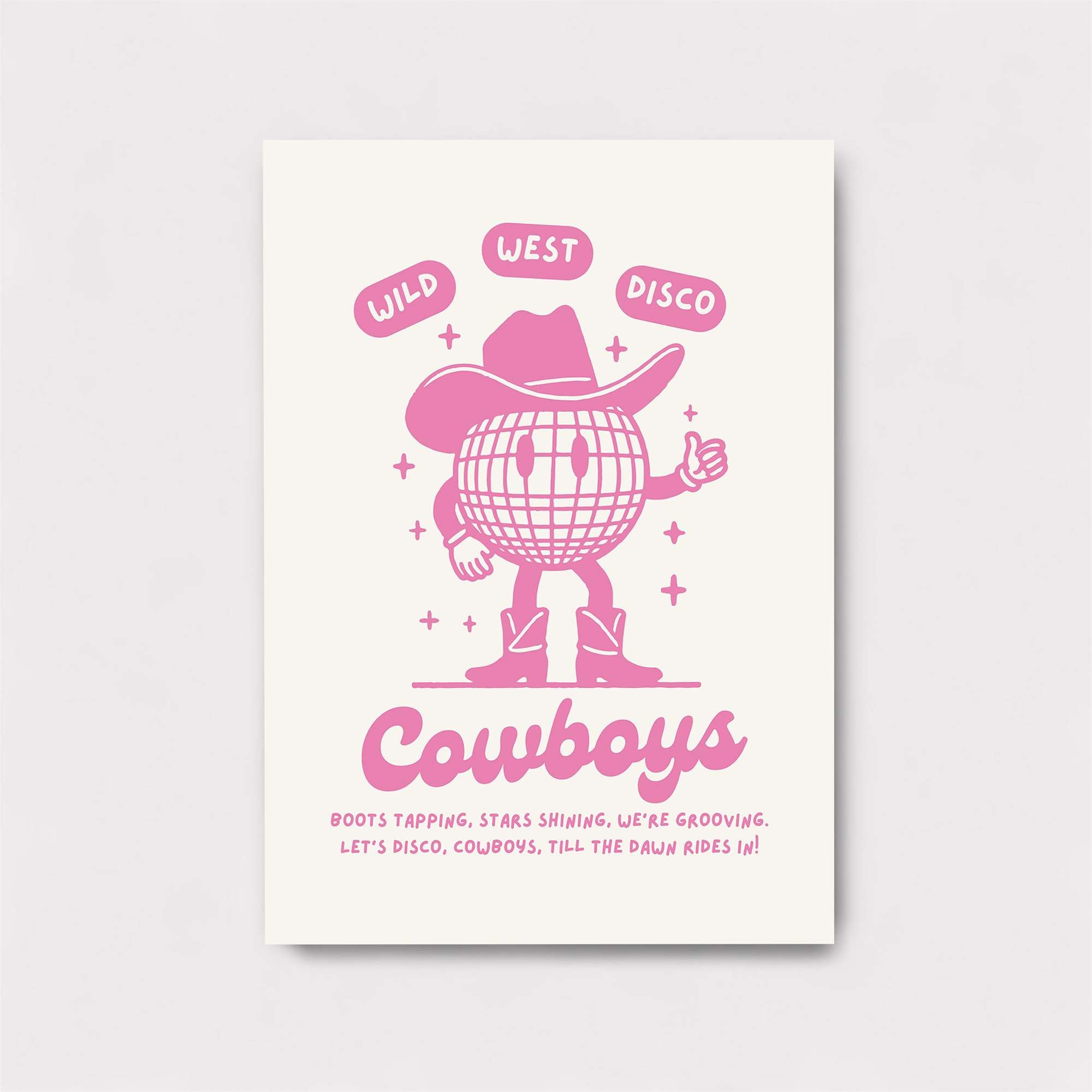 Disco Cowboy Safe Wall Magnetic / M