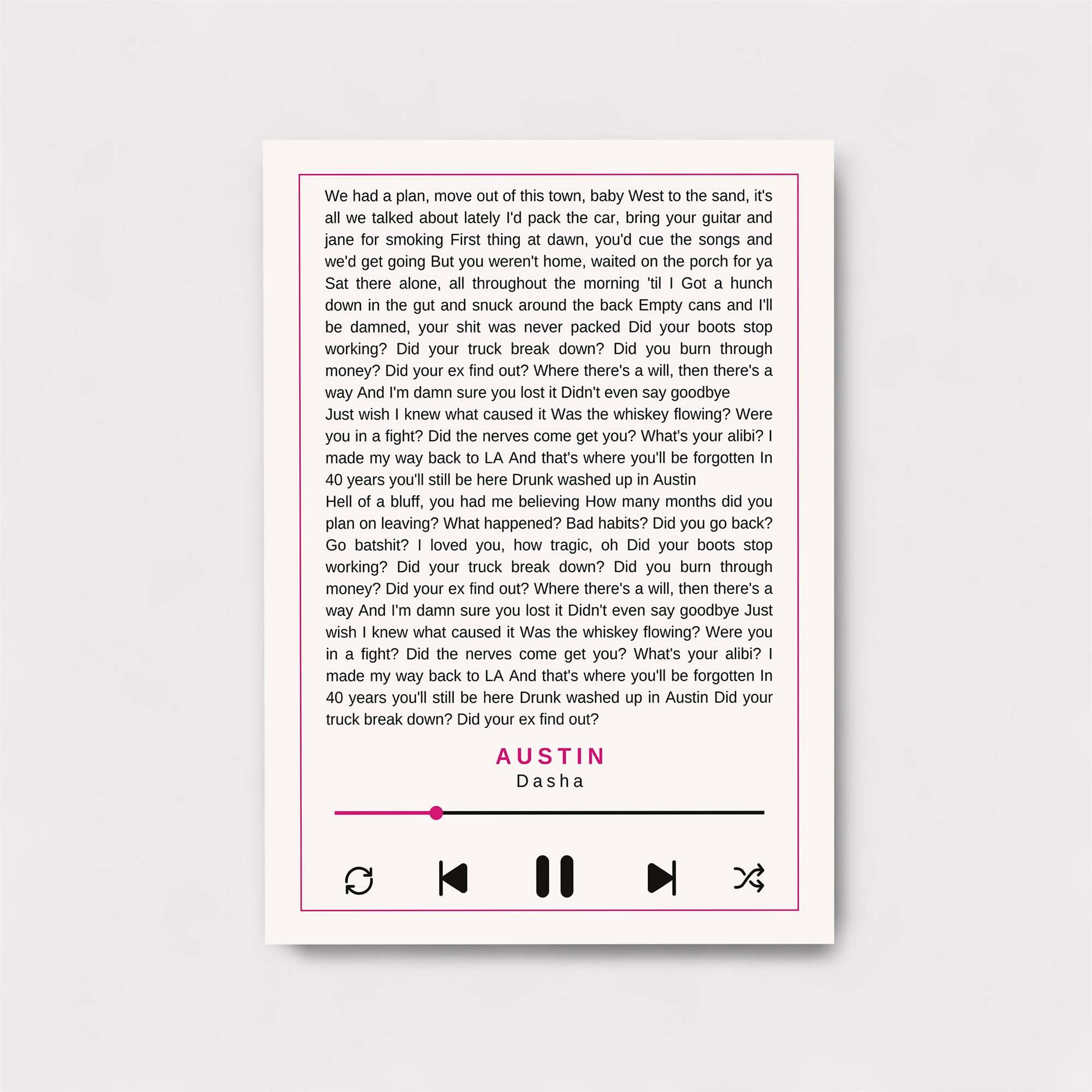 Austin Angst Safe Wall Magnetic / M