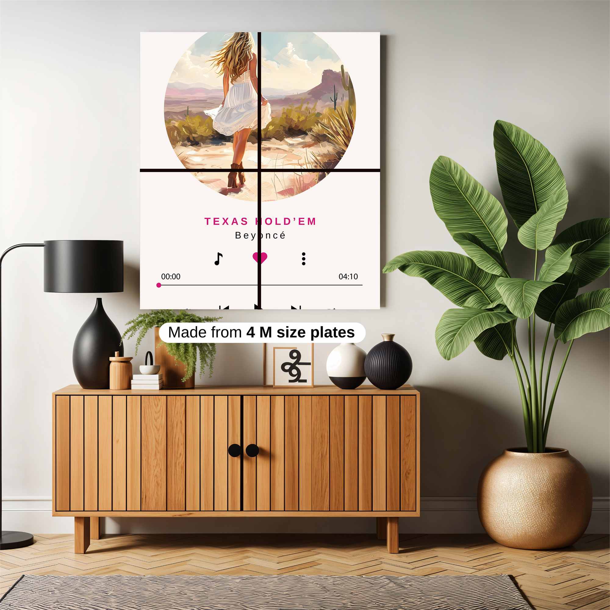 Beyonce's Freedom Safe Wall Magnetic / M