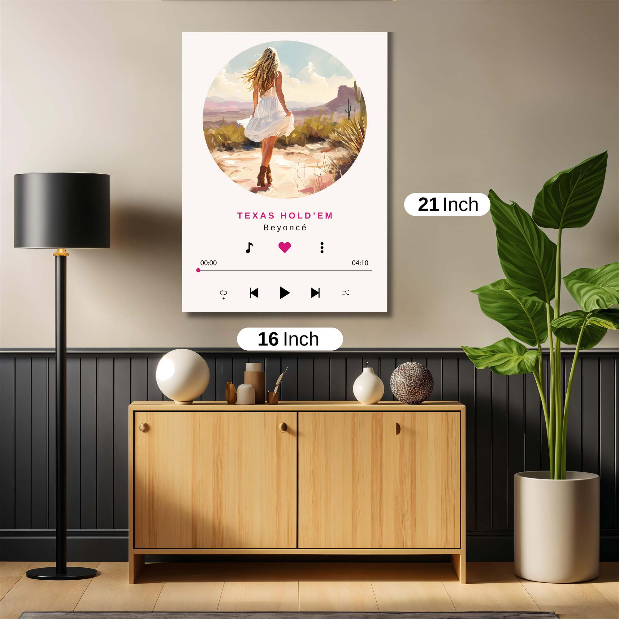 Beyonce's Freedom Safe Wall Magnetic / M