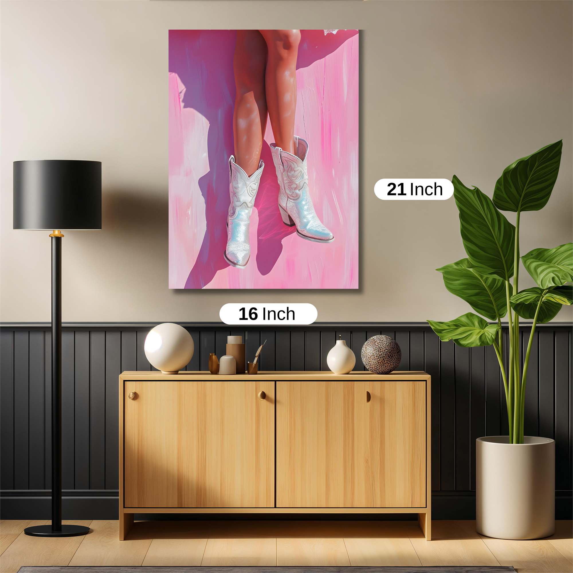 Cowgirl Dream Safe Wall Magnetic / M