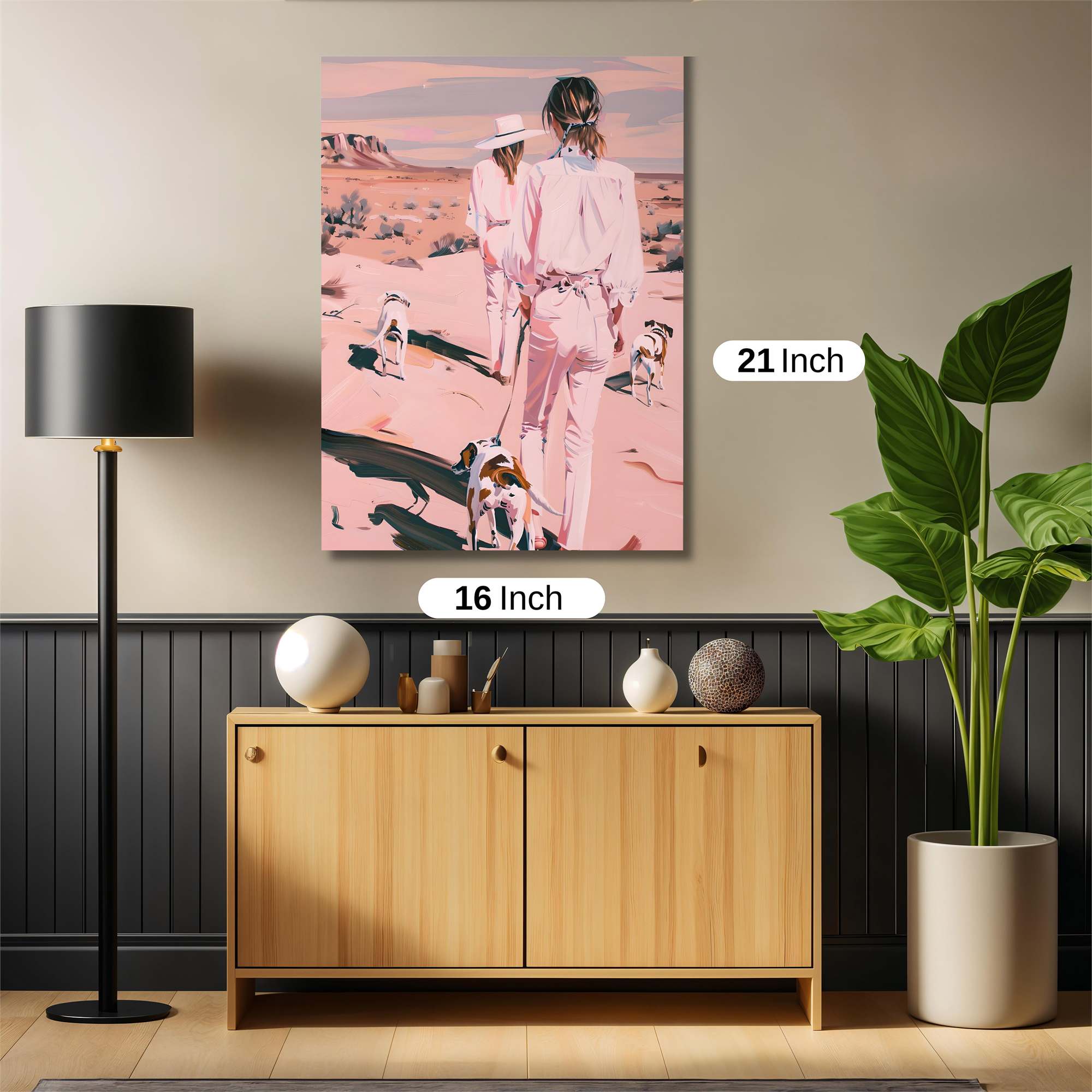 Desert Serenity Safe Wall Magnetic / M