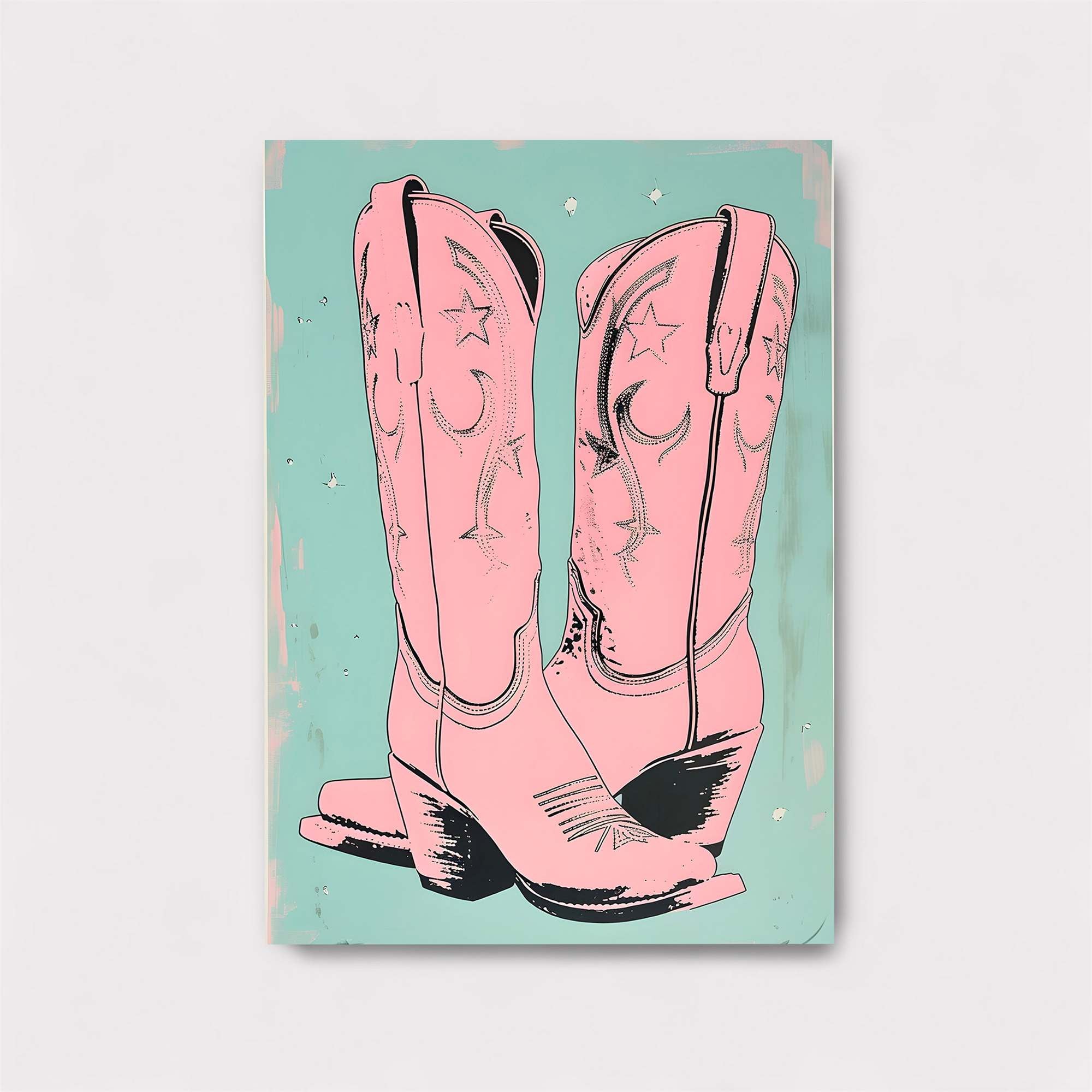 Cowboy Whimsy Safe Wall Magnetic / M