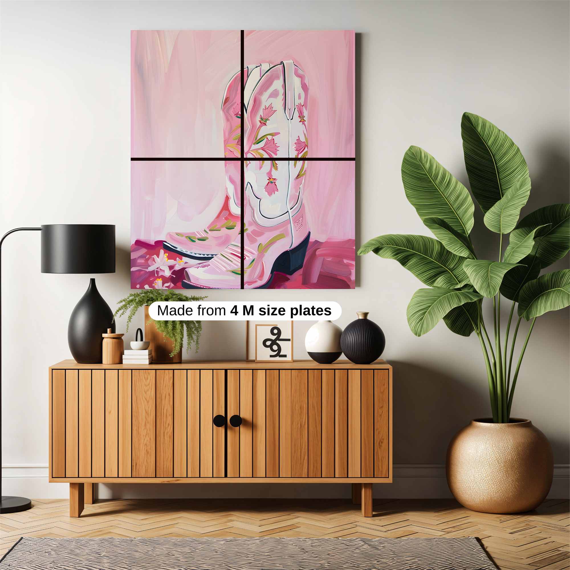 Cowgirl Charm Safe Wall Magnetic / M