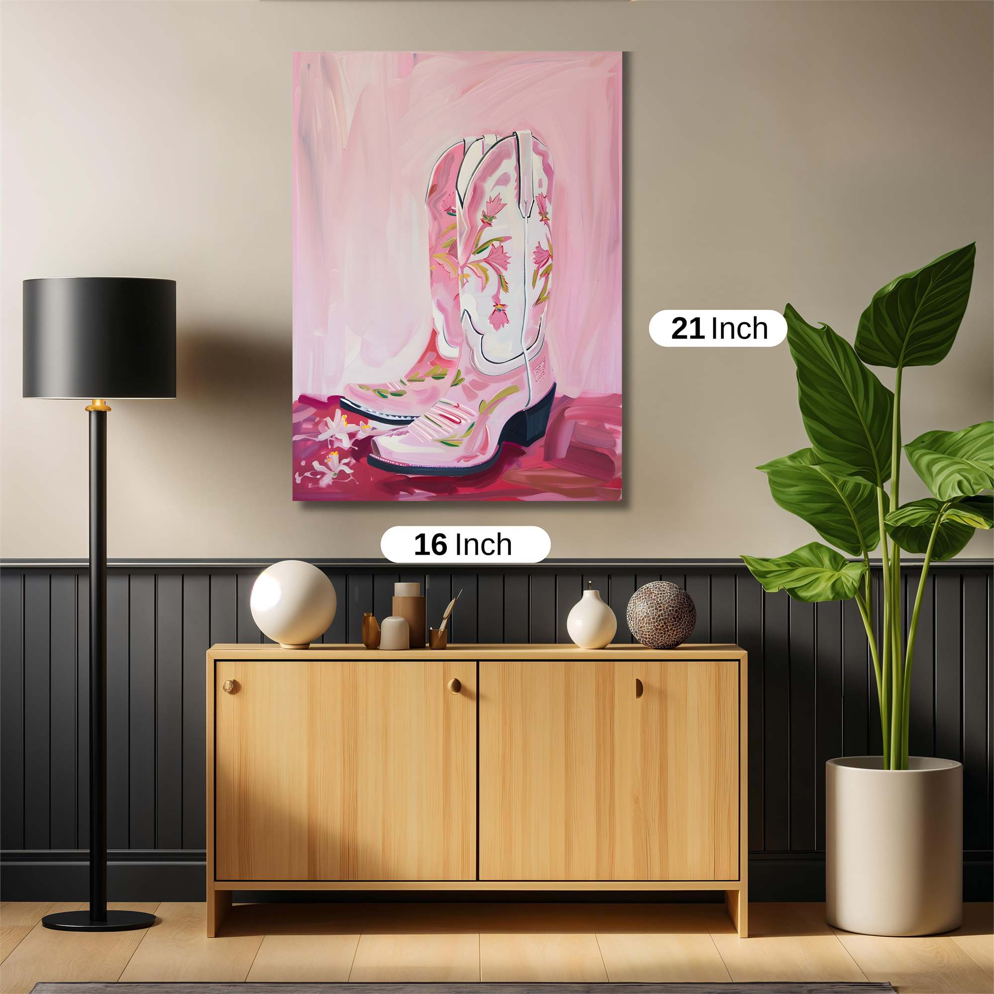 Cowgirl Charm Safe Wall Magnetic / M