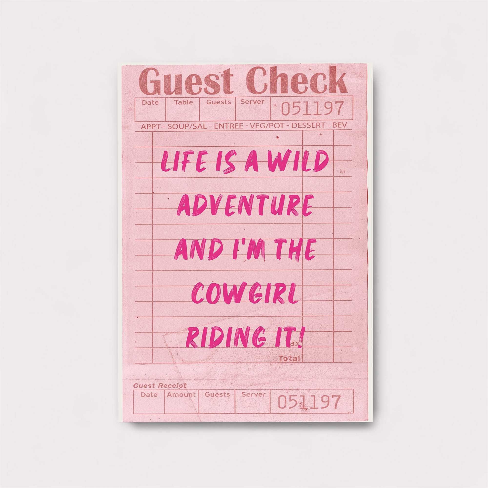 Cowgirl Adventure Safe Wall Magnetic / M