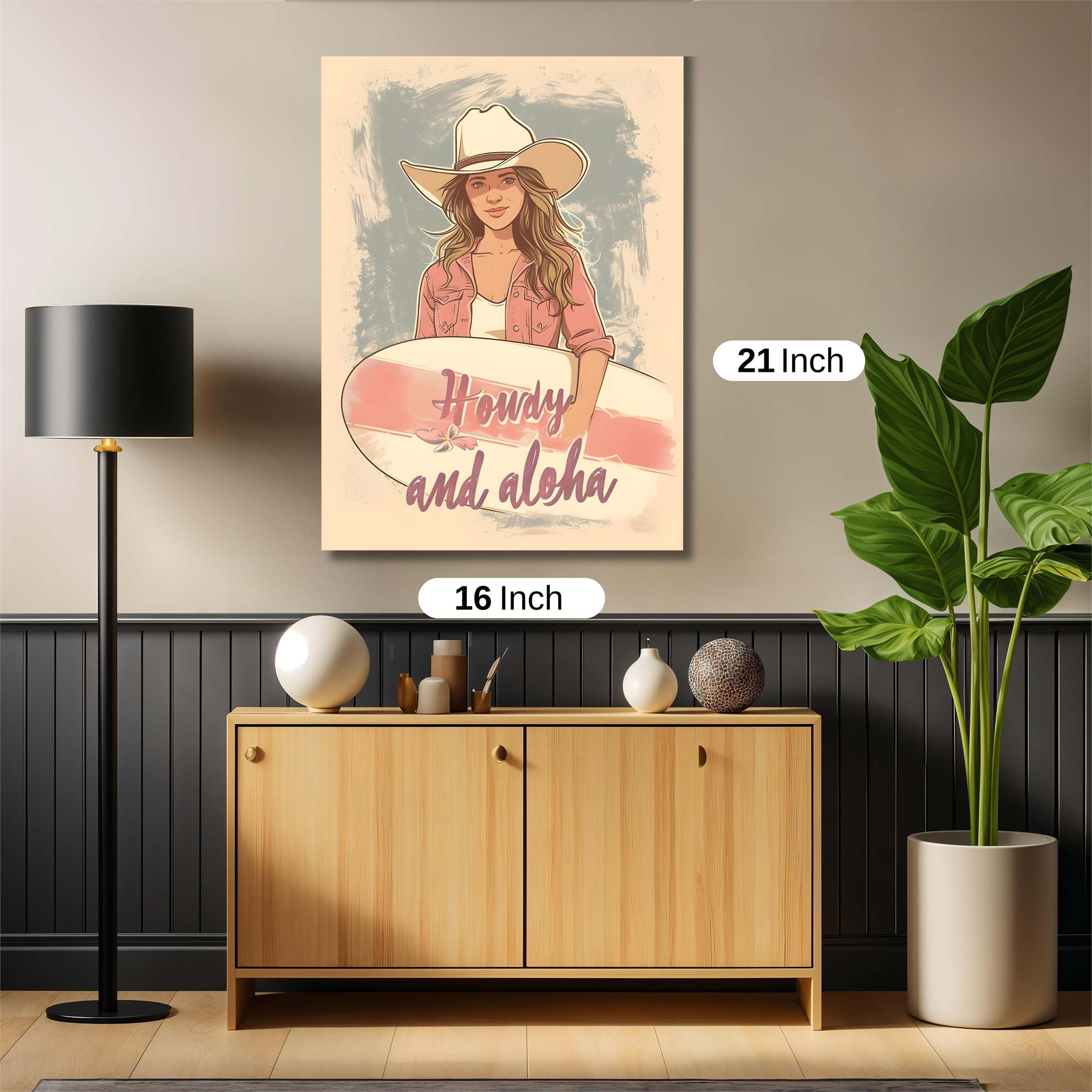 Cowgirl Bliss Safe Wall Magnetic / M