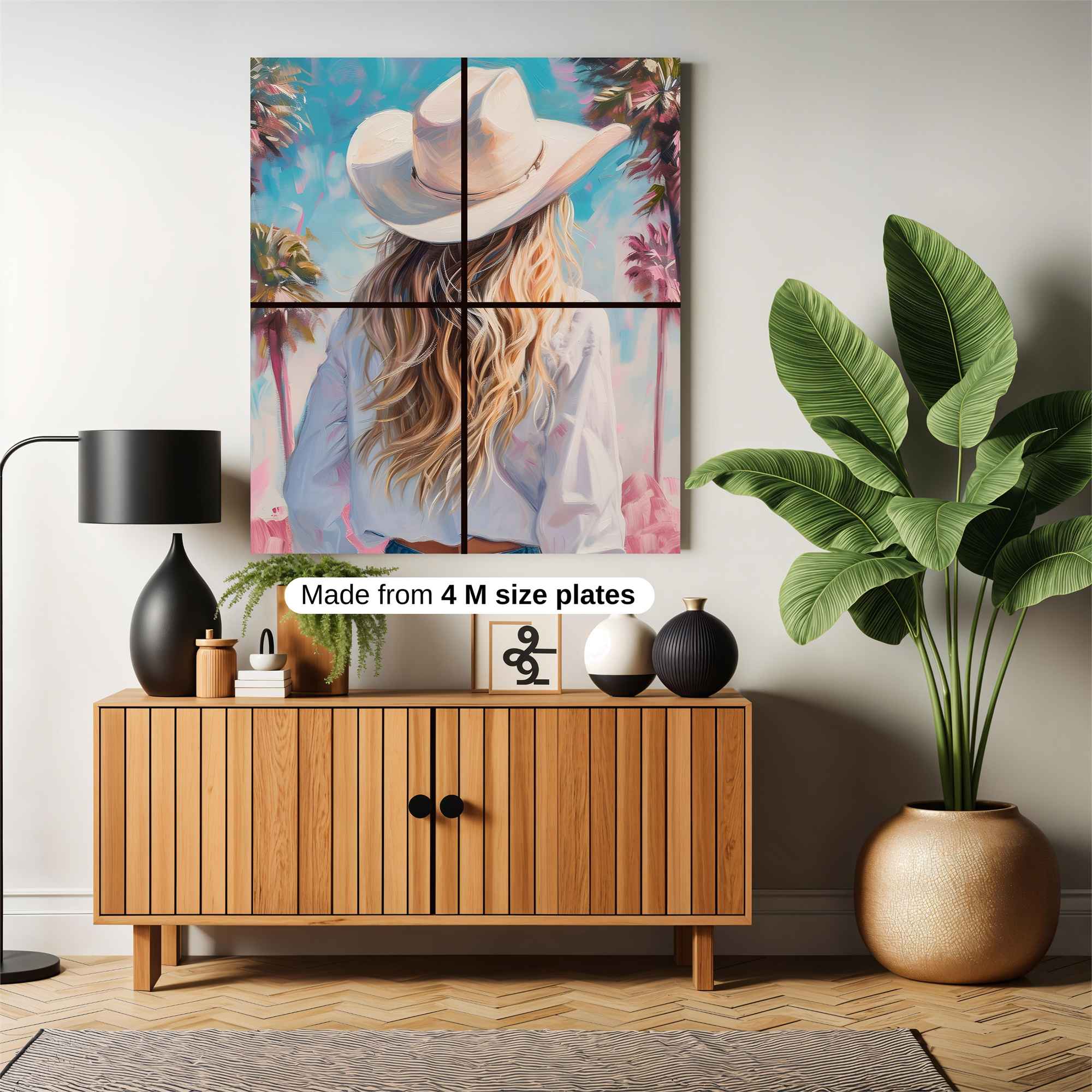 Cowgirl Dream Safe Wall Magnetic / M