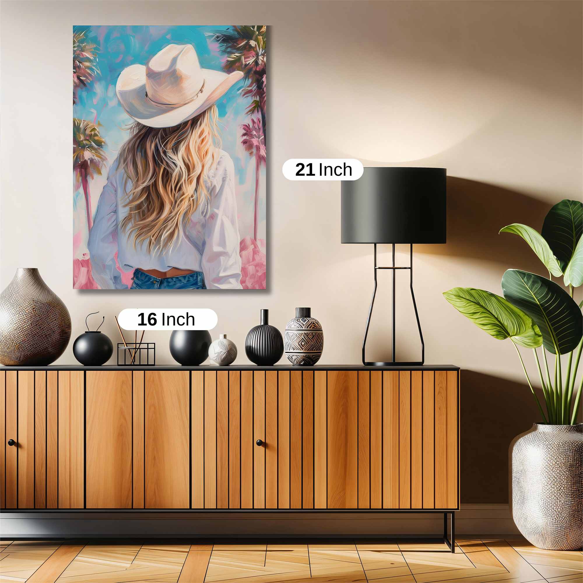 Cowgirl Dream Safe Wall Magnetic / M