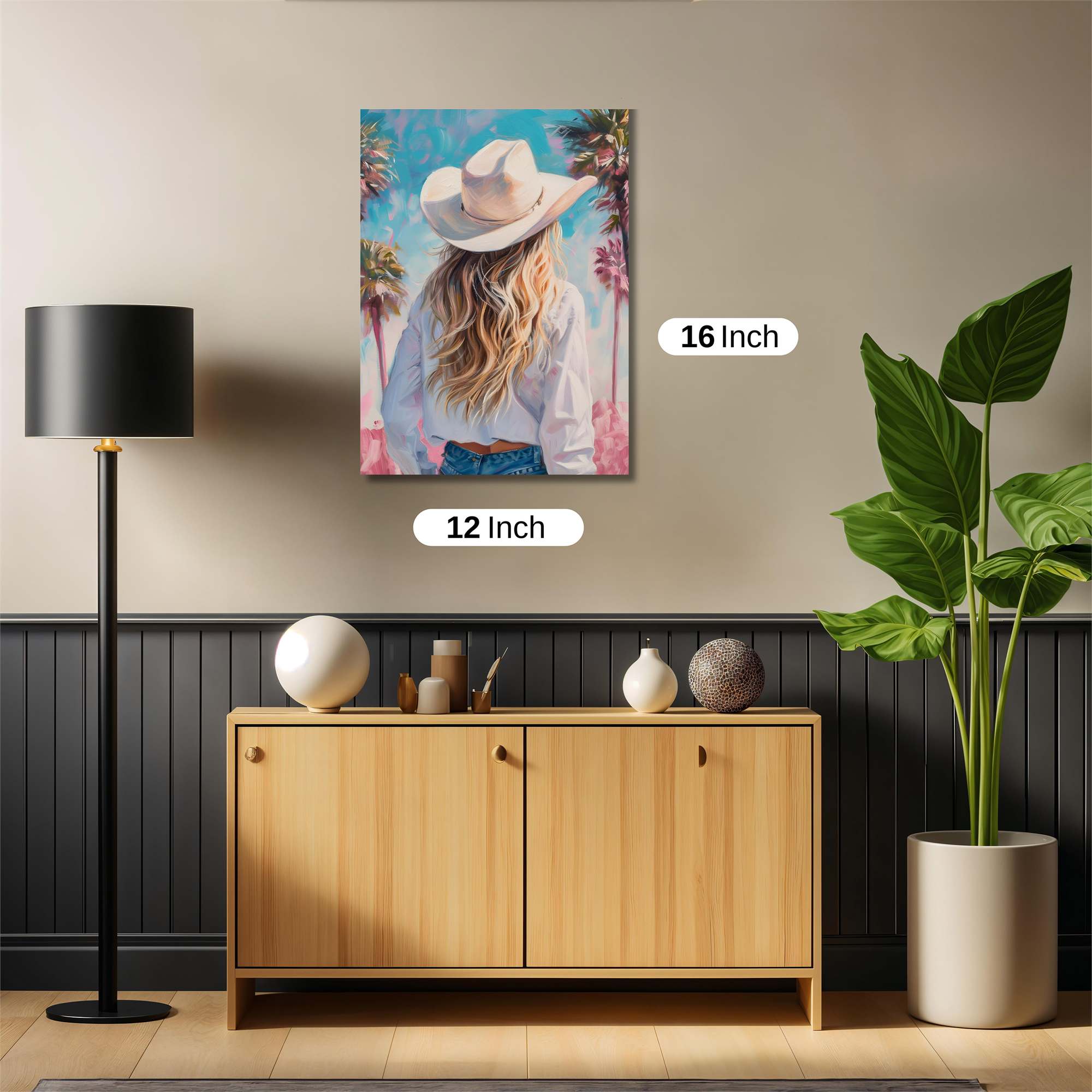 Cowgirl Dream Safe Wall Magnetic / M