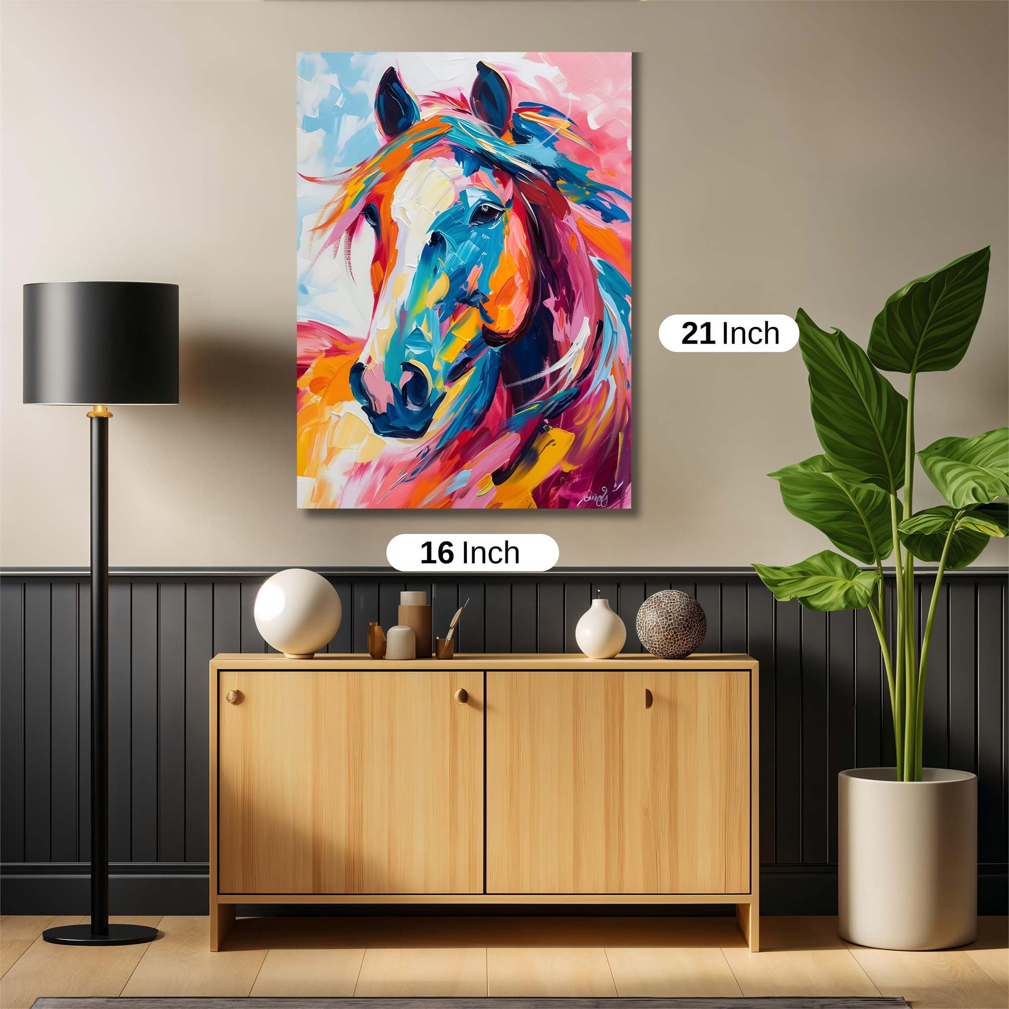 Colorful Serenity Safe Wall Magnetic / M