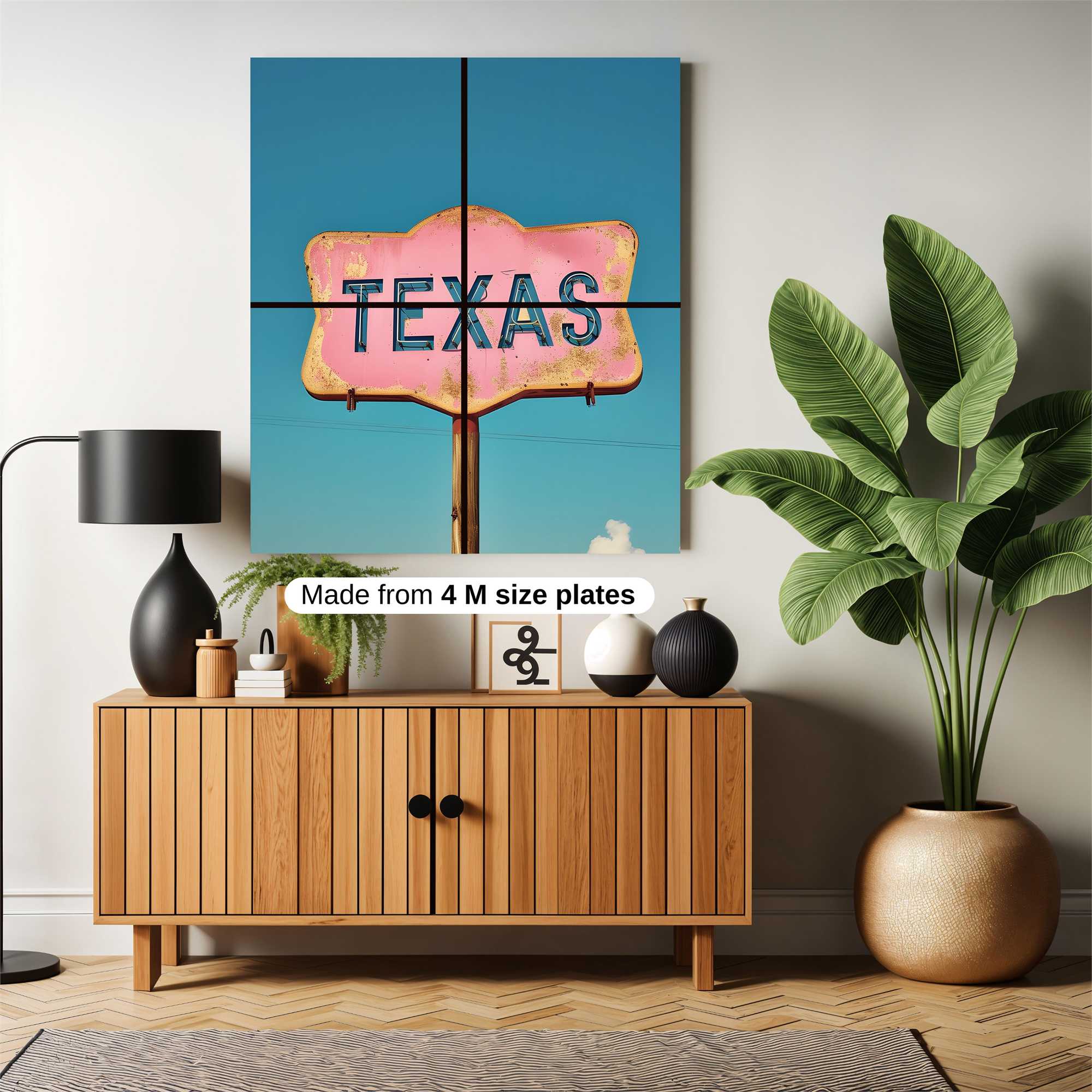 Texas Charm Safe Wall Magnetic / M