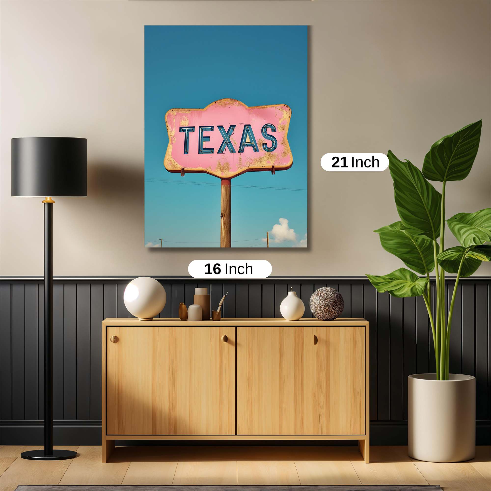 Texas Charm Safe Wall Magnetic / M