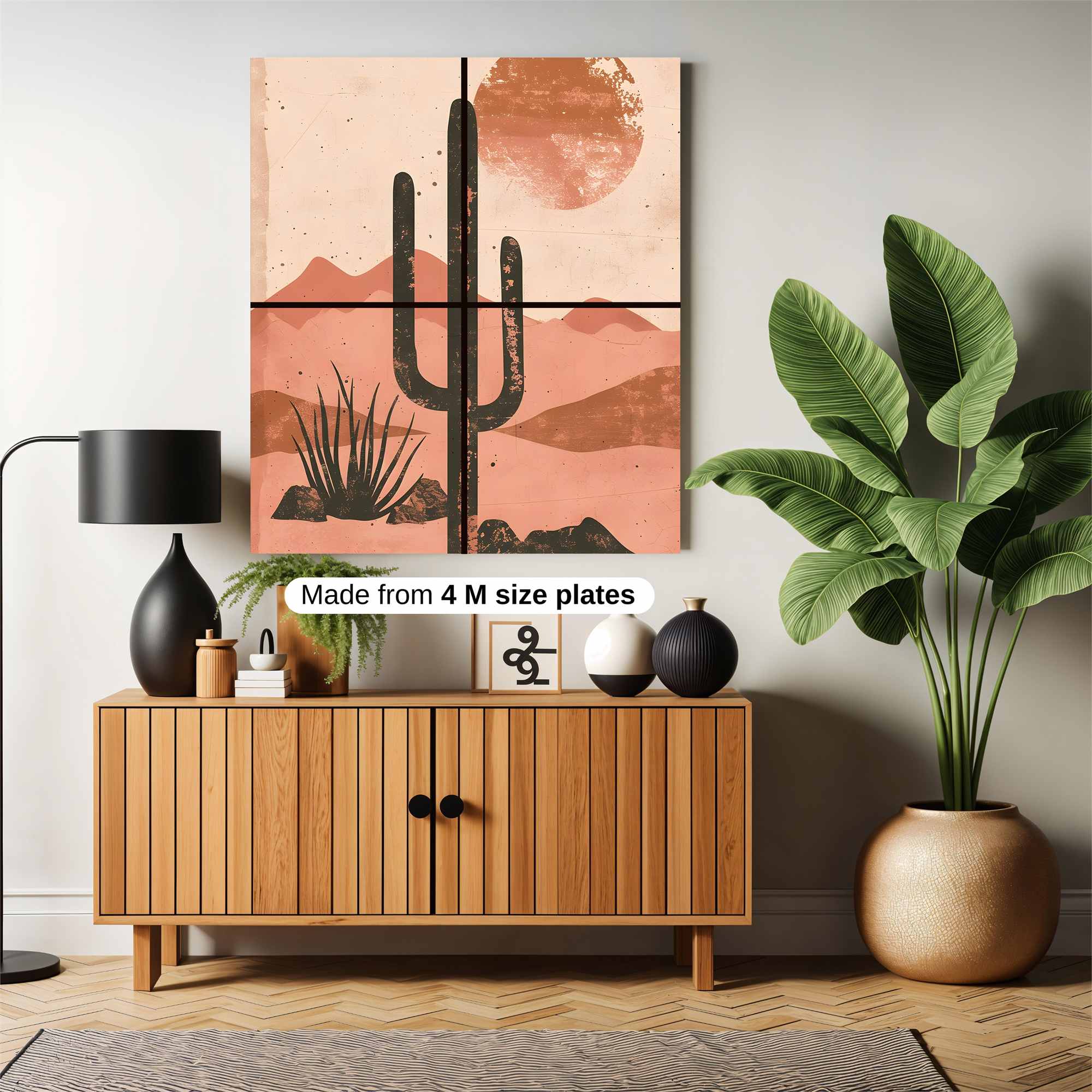 Cactus Serenity Safe Wall Magnetic / M