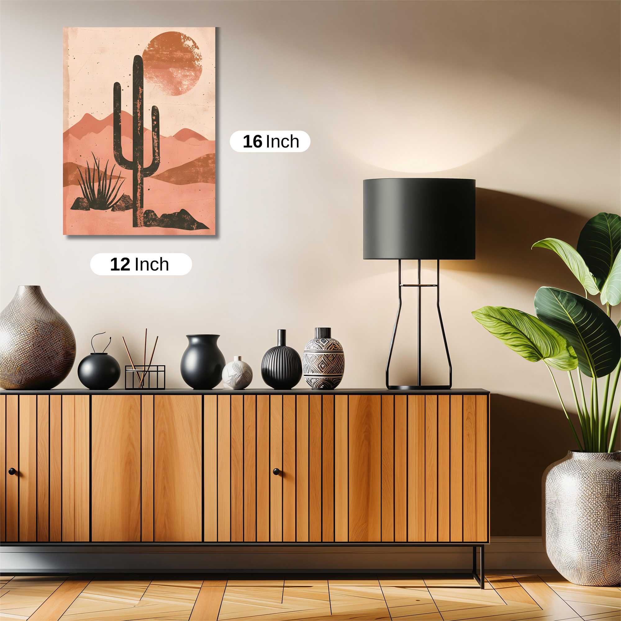 Cactus Serenity Safe Wall Magnetic / M