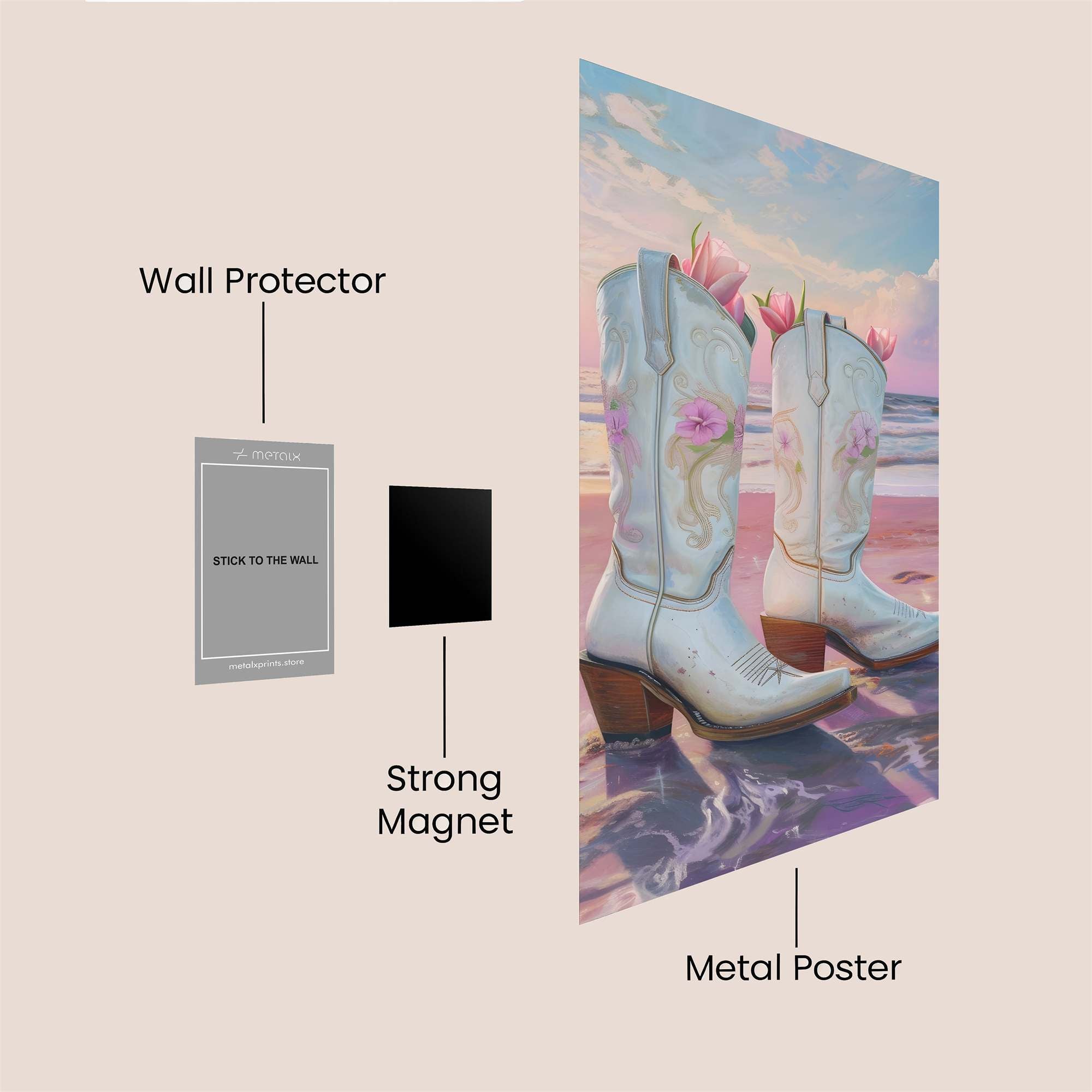 Cowboy Serenity Safe Wall Magnetic / M