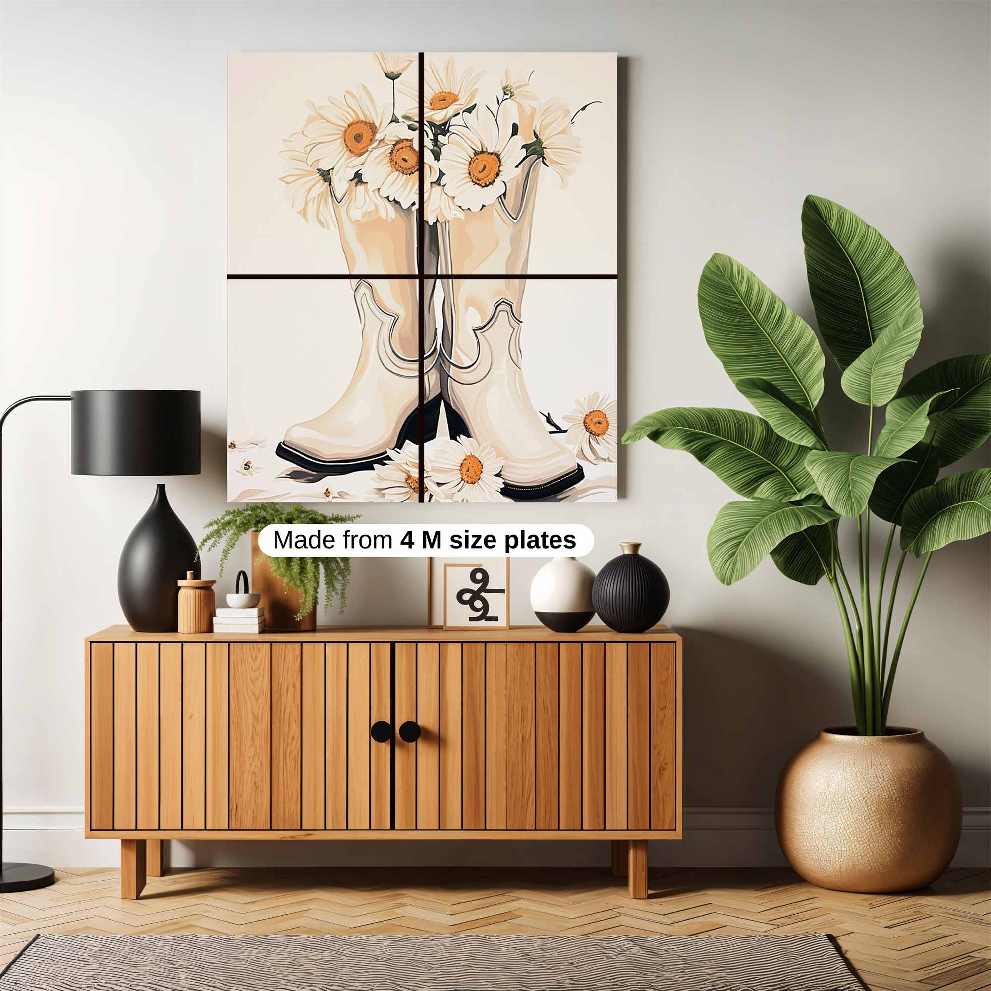 Boots Blossoming Safe Wall Magnetic / M
