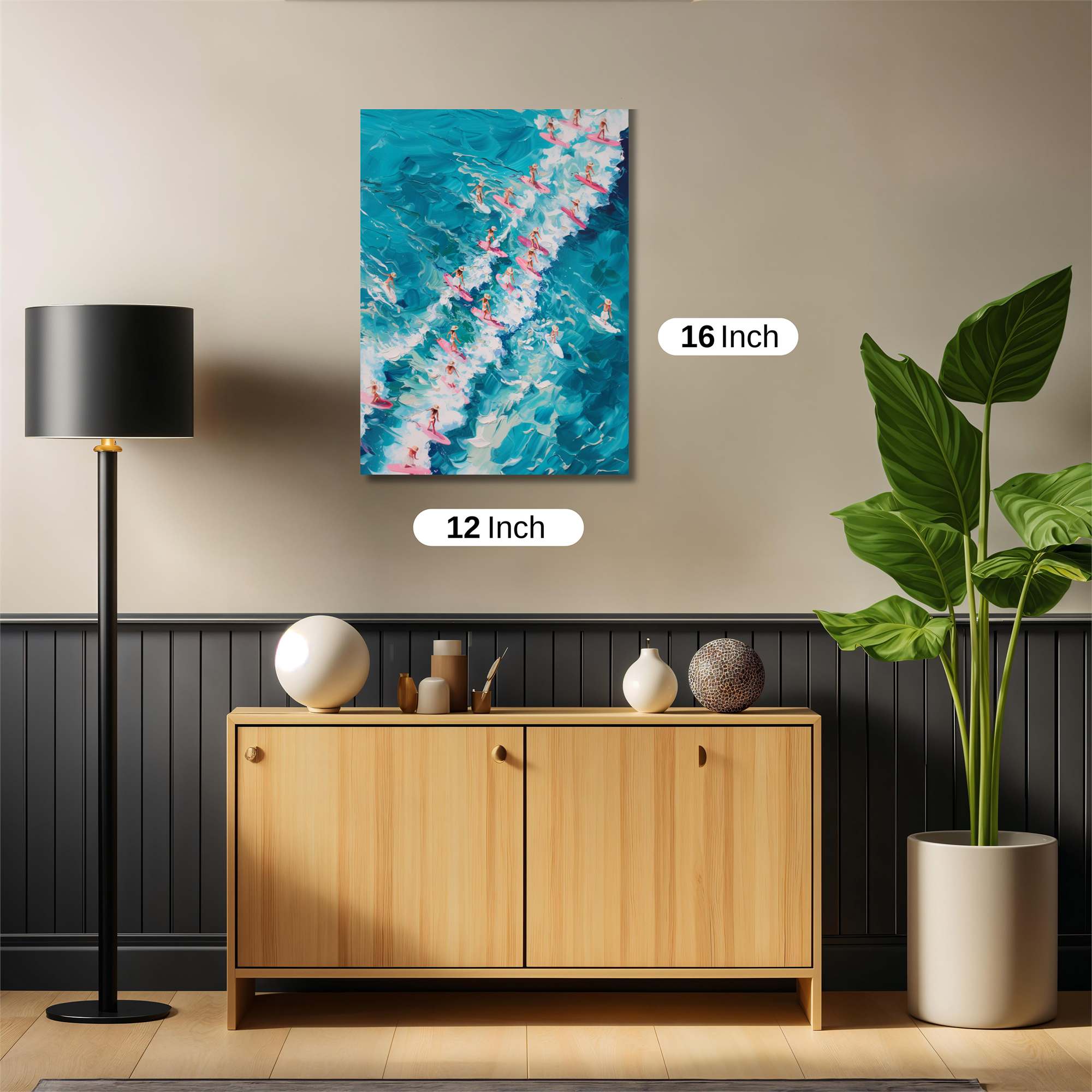 Surfing Euphoria Safe Wall Magnetic / M