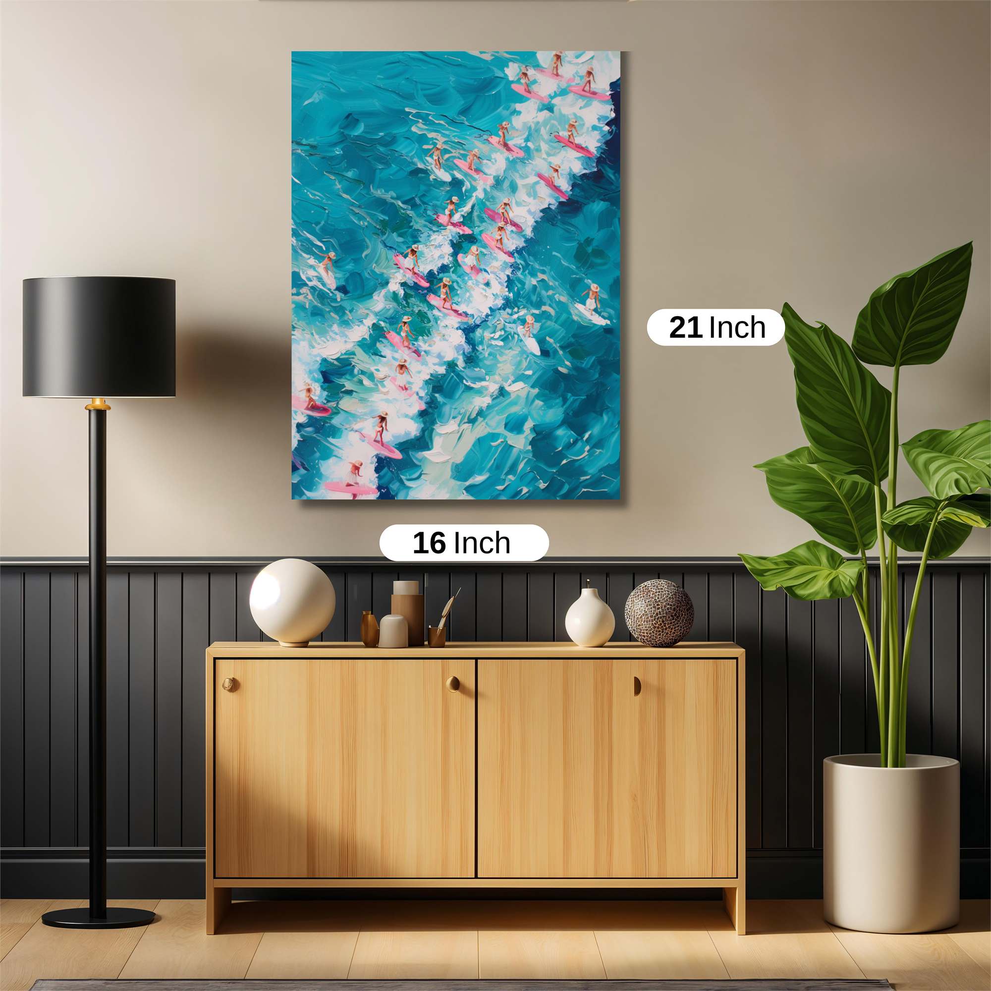 Surfing Euphoria Safe Wall Magnetic / M