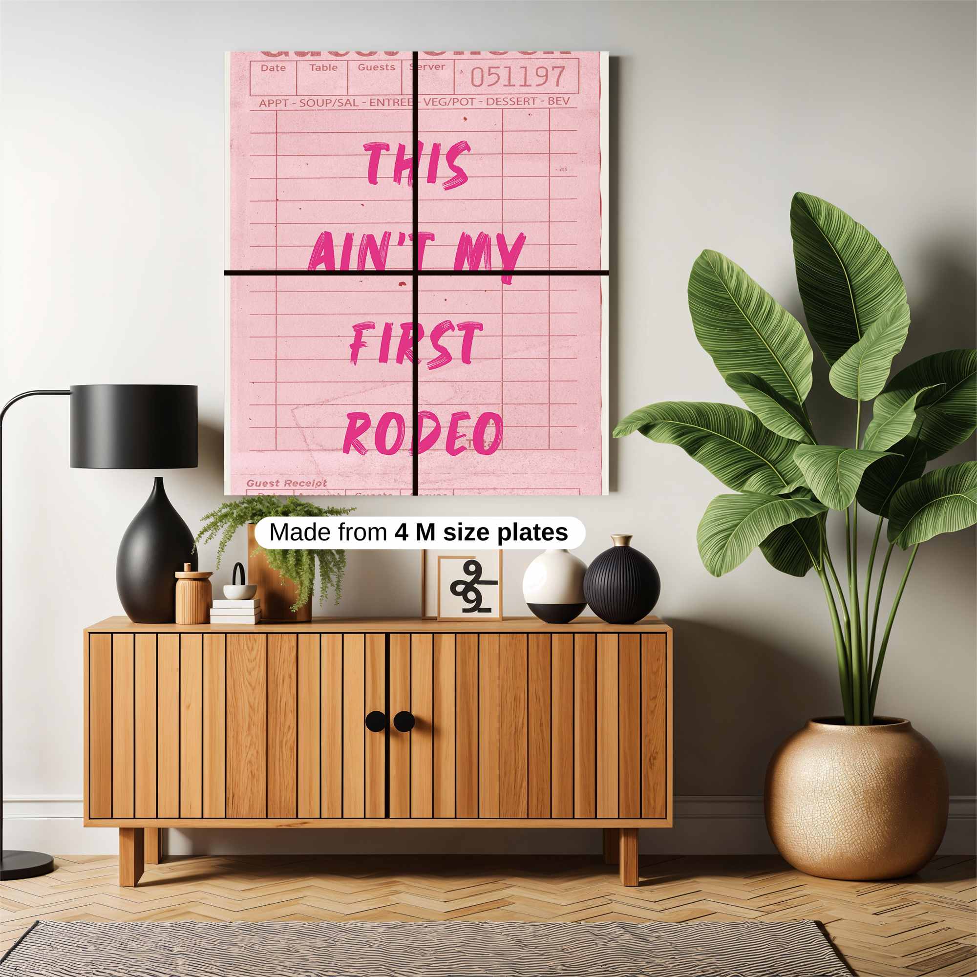 Rodeo Receipt Safe Wall Magnetic / M