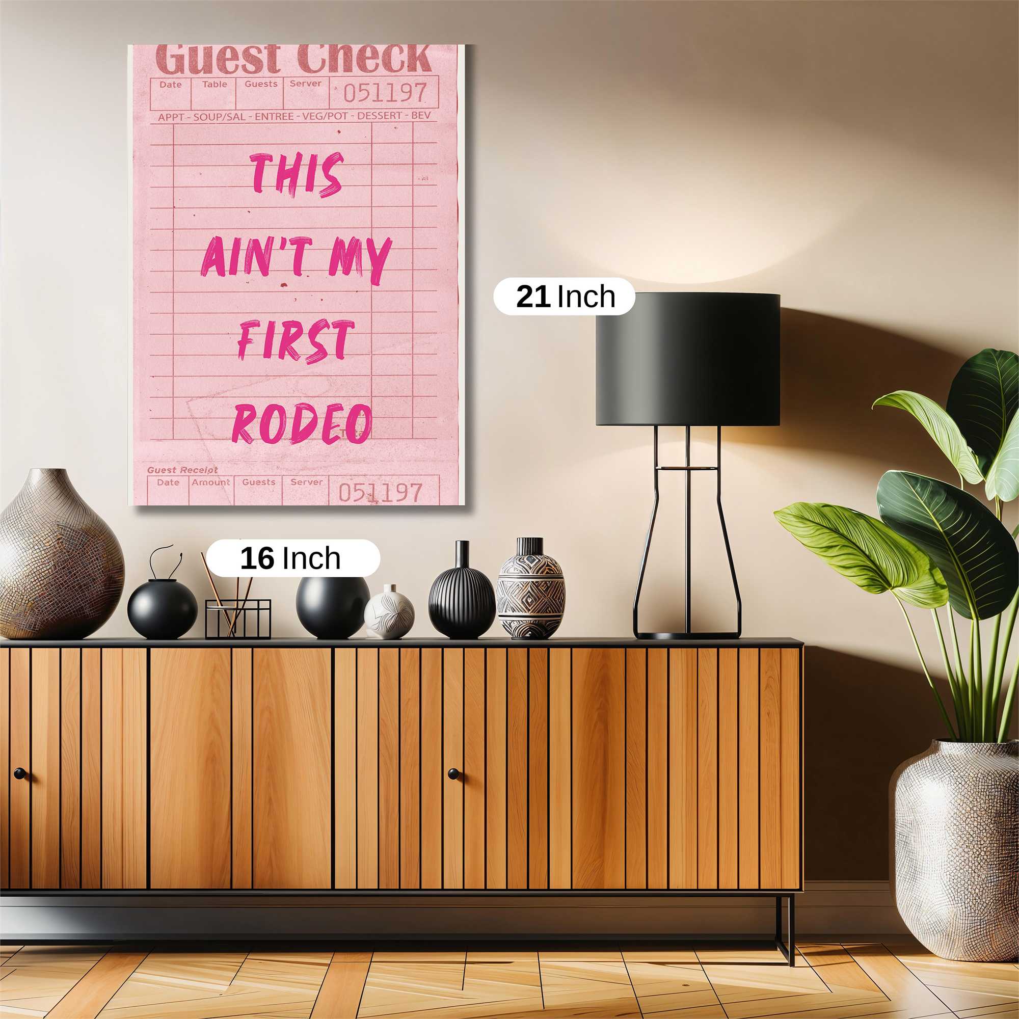 Rodeo Receipt Safe Wall Magnetic / M