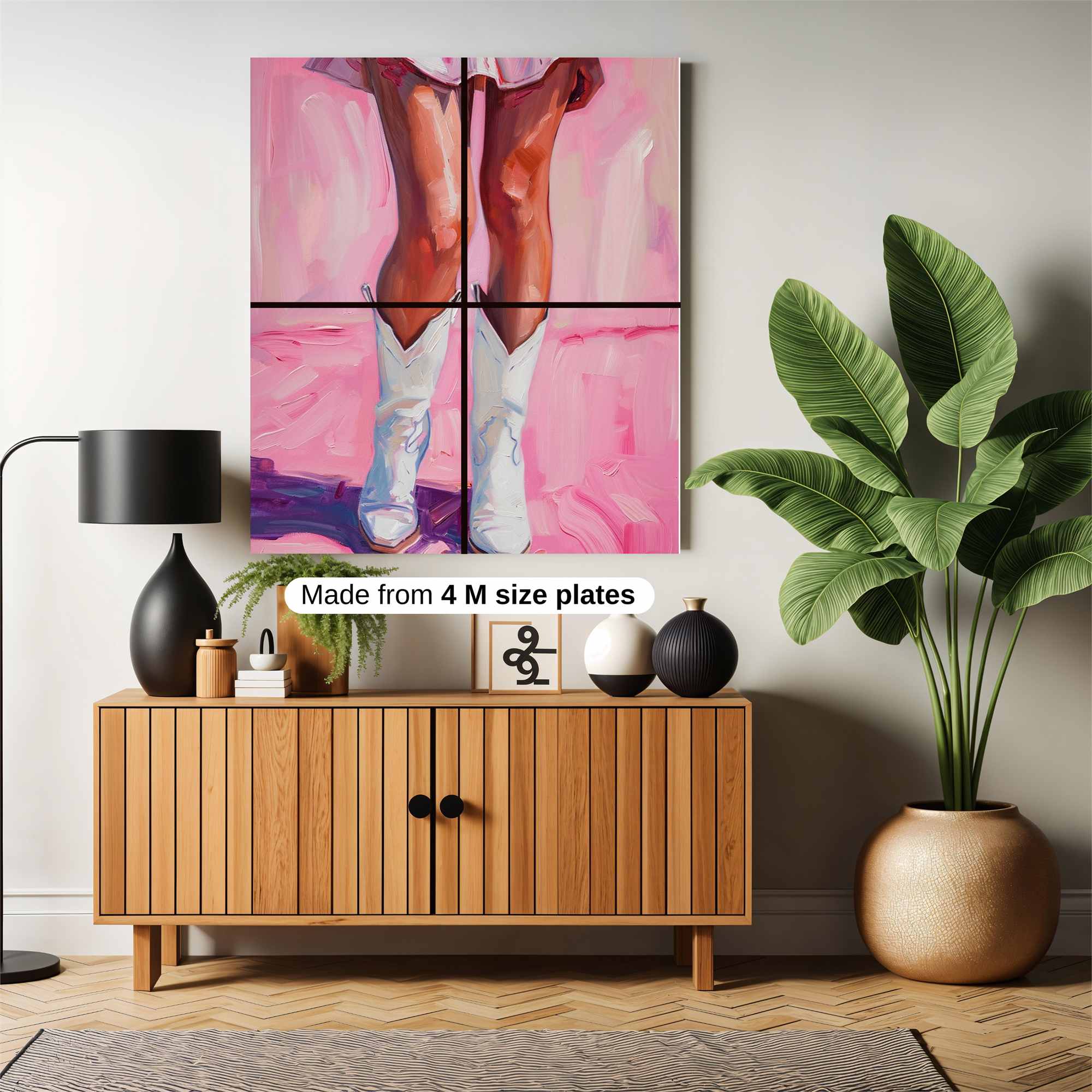 Cowgirl Whimsy Safe Wall Magnetic / M