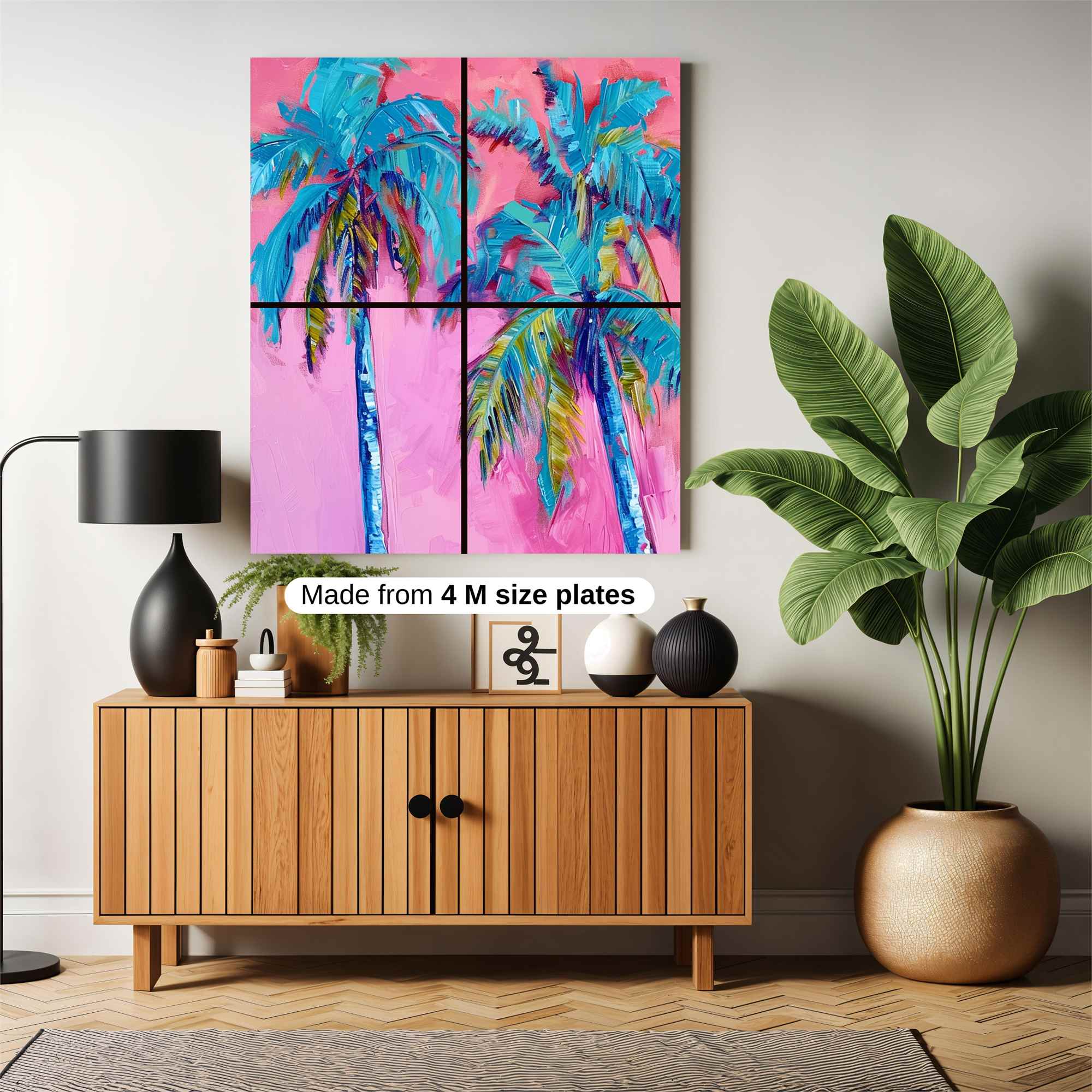 Palms Dreamy Safe Wall Magnetic / M