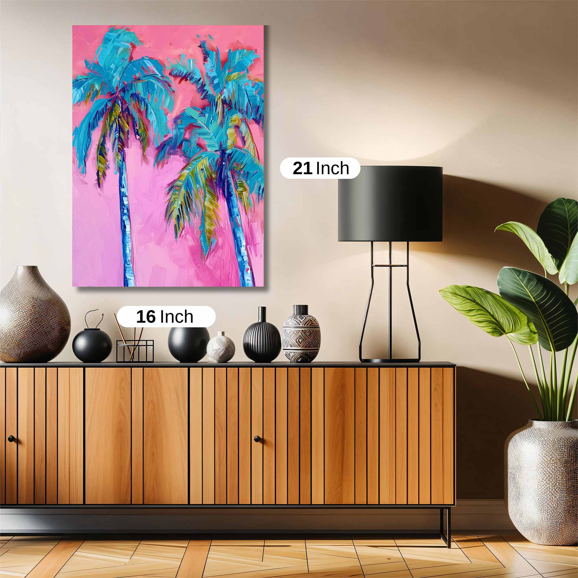 Palms Dreamy Safe Wall Magnetic / M