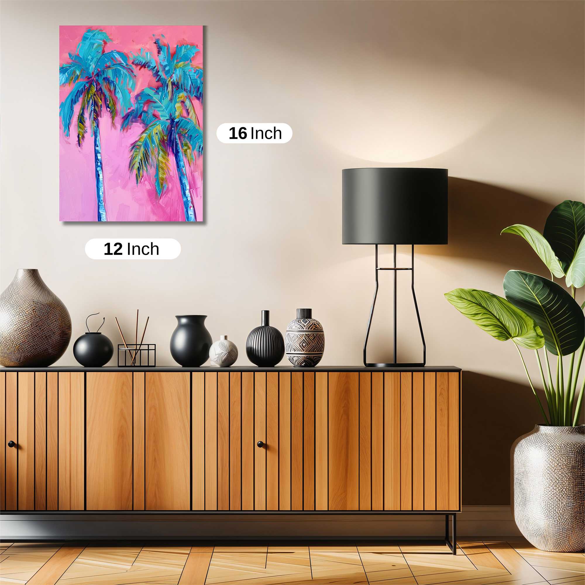 Palms Dreamy Safe Wall Magnetic / M