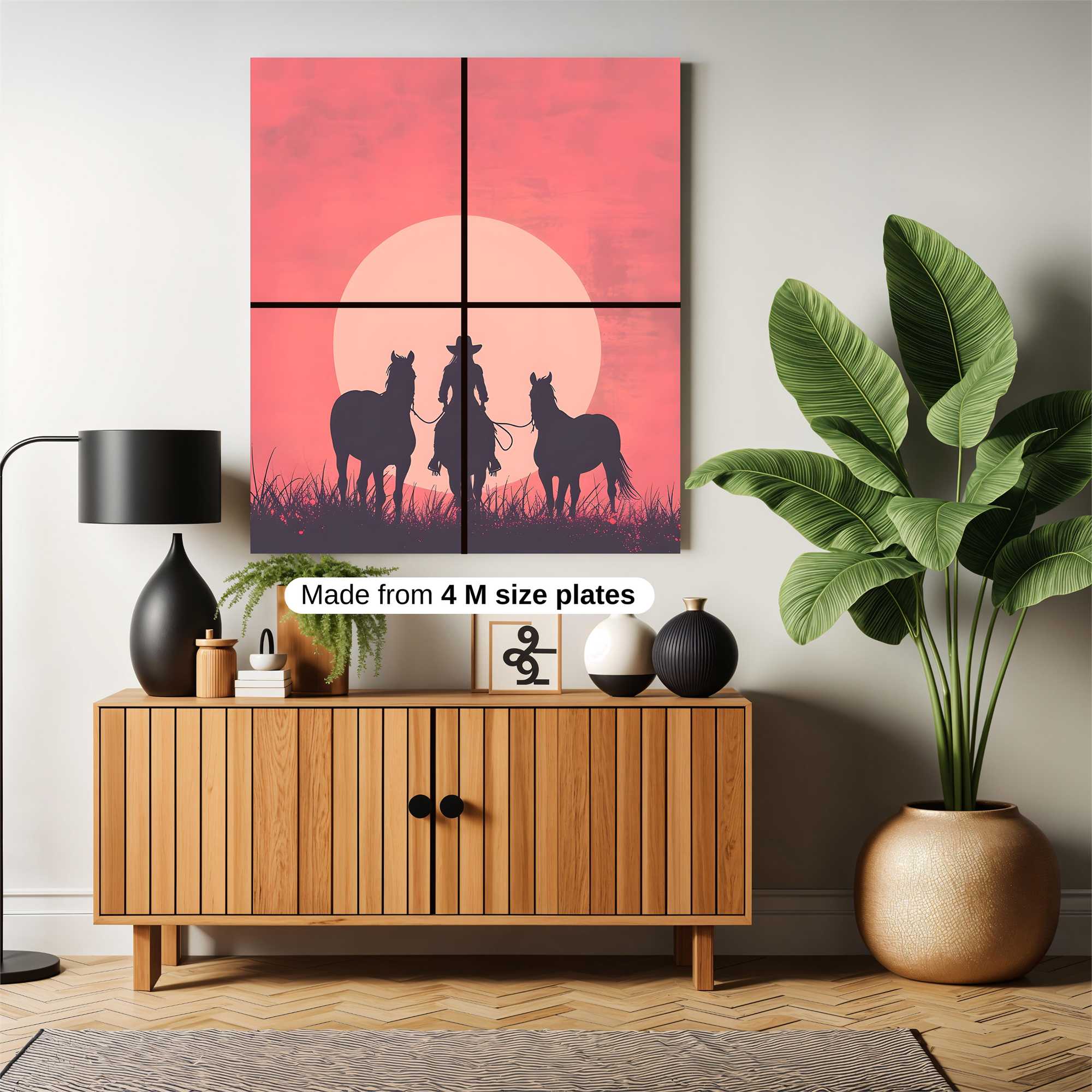 Cowboy Serenity Safe Wall Magnetic / M