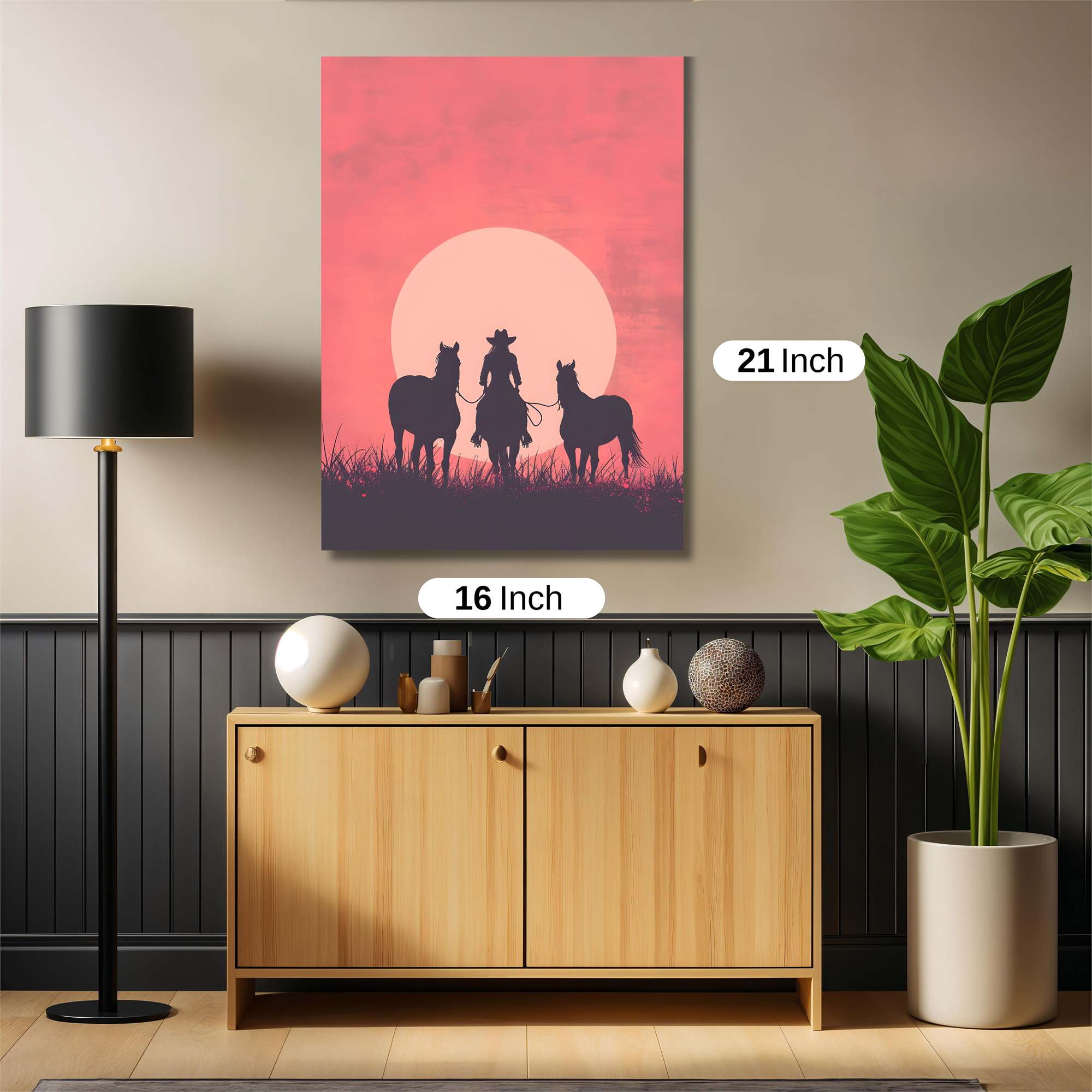 Cowboy Serenity Safe Wall Magnetic / M