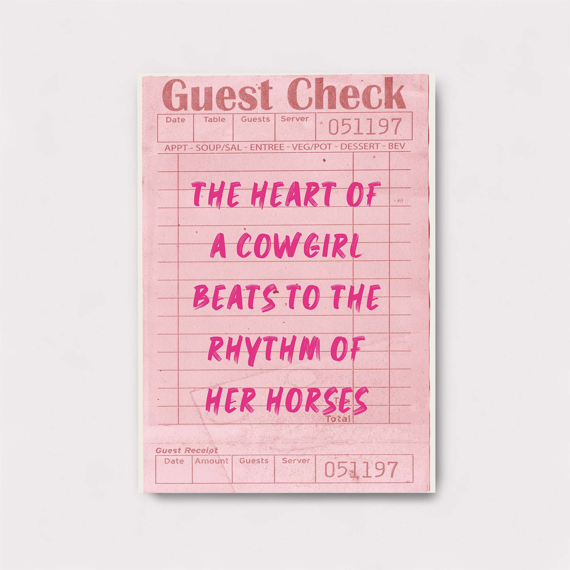 Cowgirl Passion Safe Wall Magnetic / M