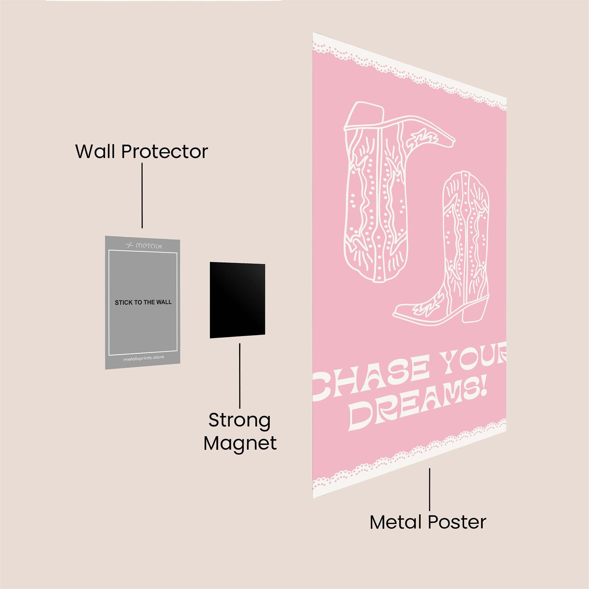 Boots Bliss Safe Wall Magnetic / M