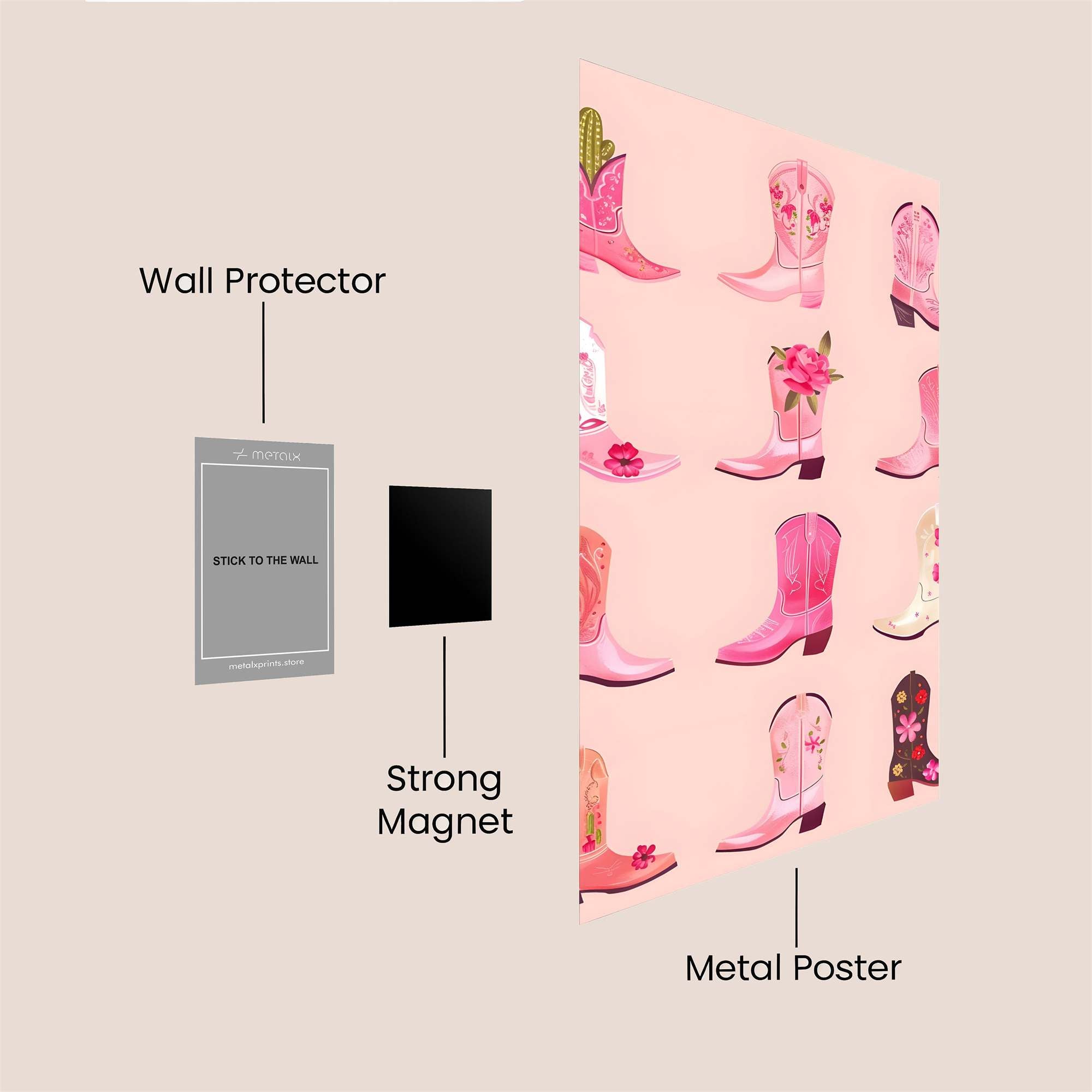 Boots Bliss Safe Wall Magnetic / M