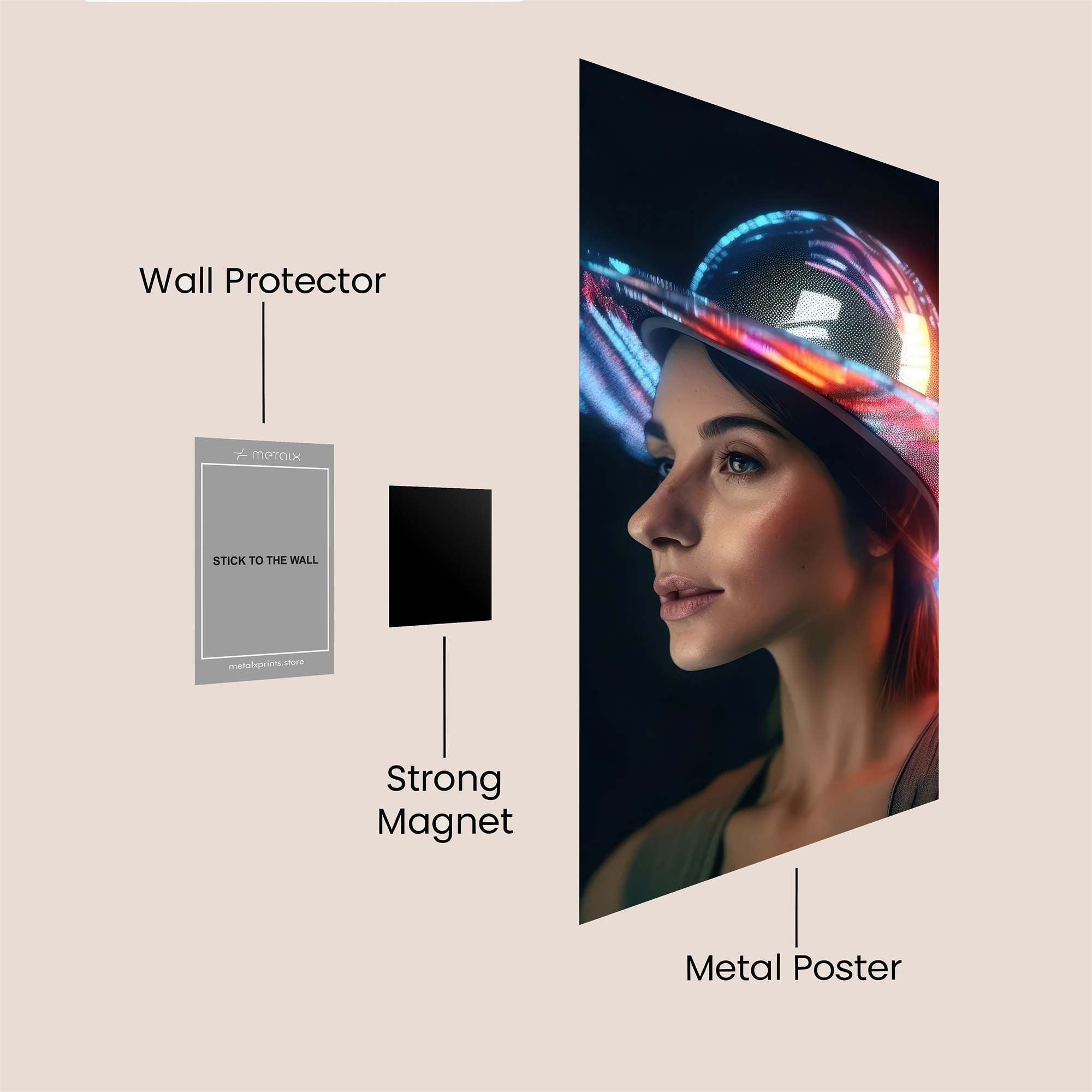Eden Reimagined Safe Wall Magnetic / M