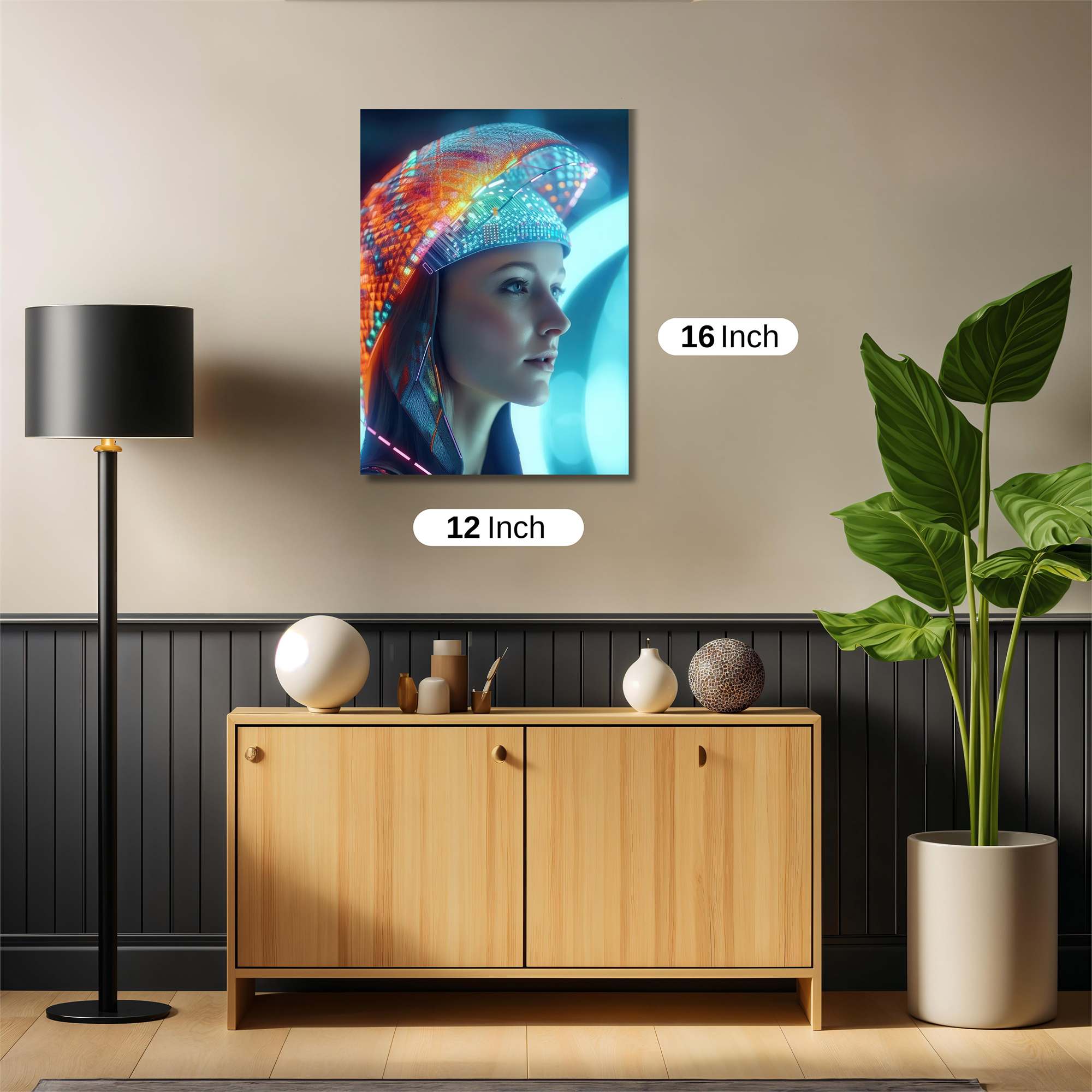 Submarine Dreamscape Safe Wall Magnetic / M