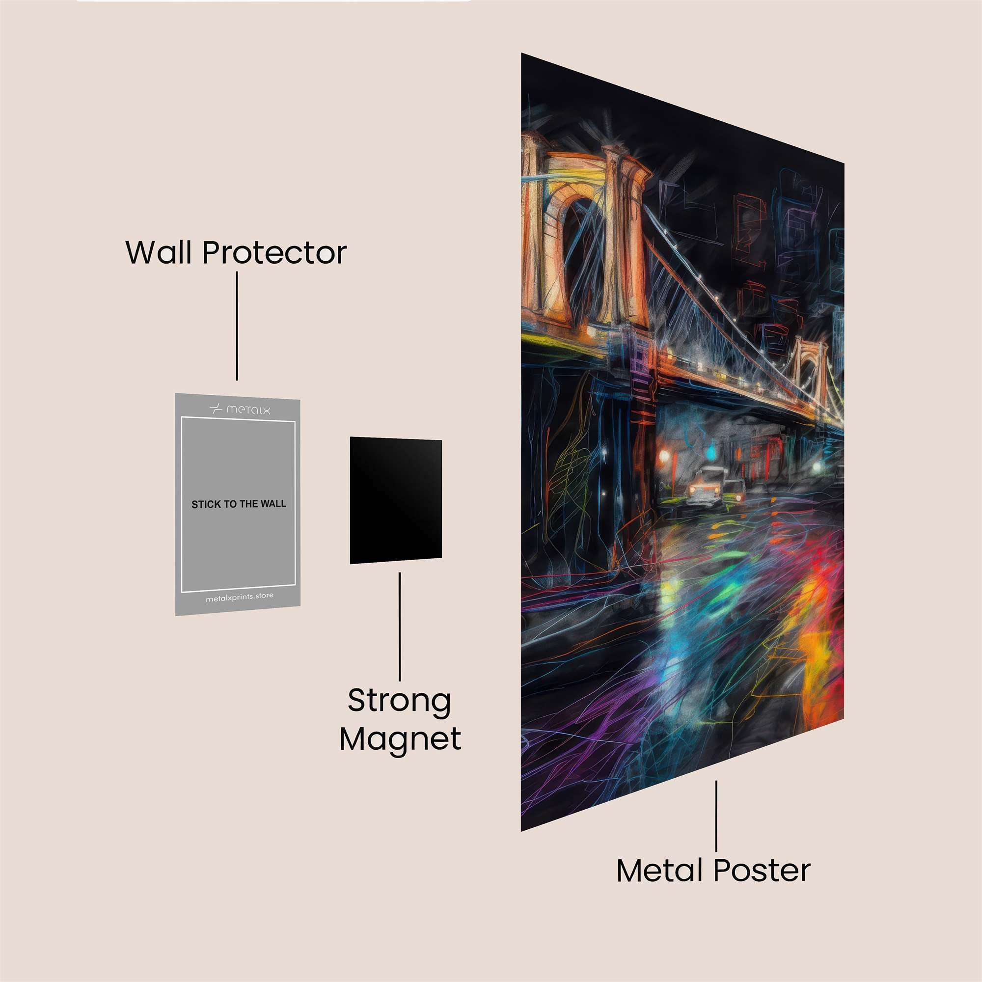 Forest Enchantress Safe Wall Magnetic / M