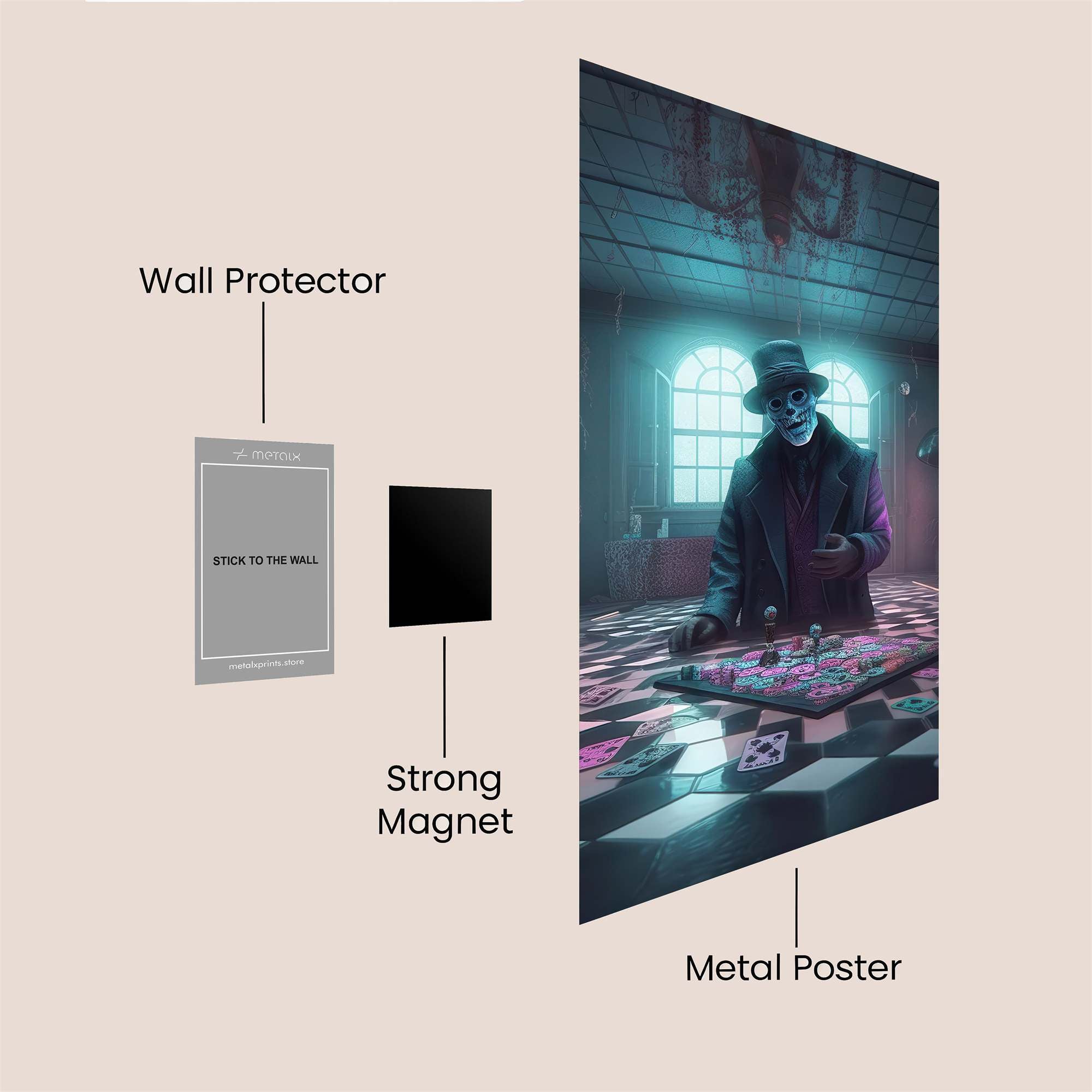 Jungle Sanctuary Safe Wall Magnetic / M
