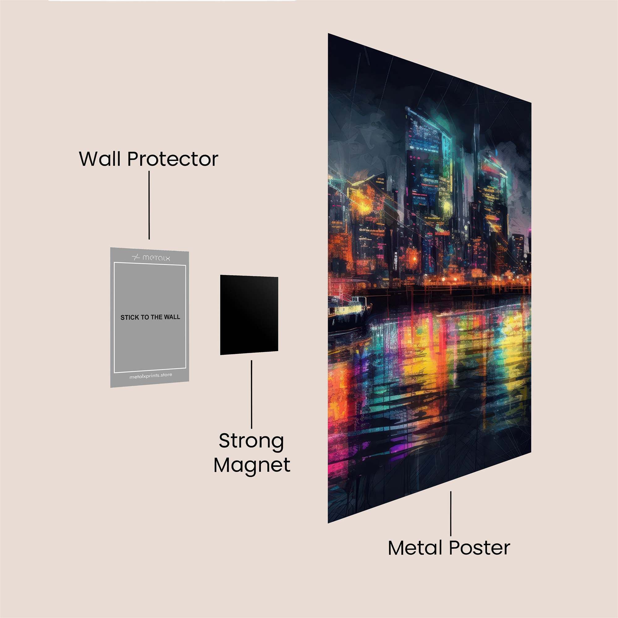 Jungle Serenity Safe Wall Magnetic / M