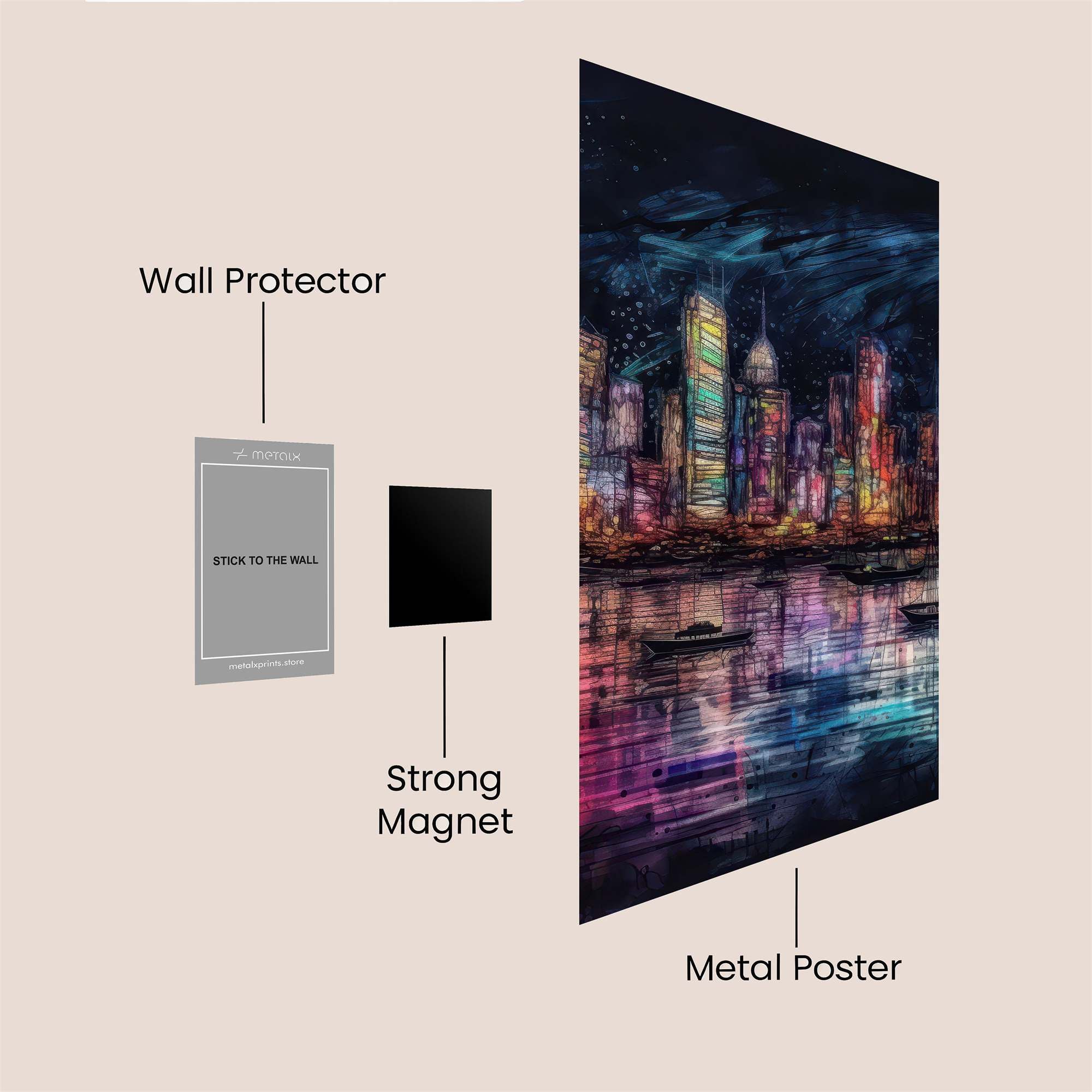 Celestial Ascent Safe Wall Magnetic / M