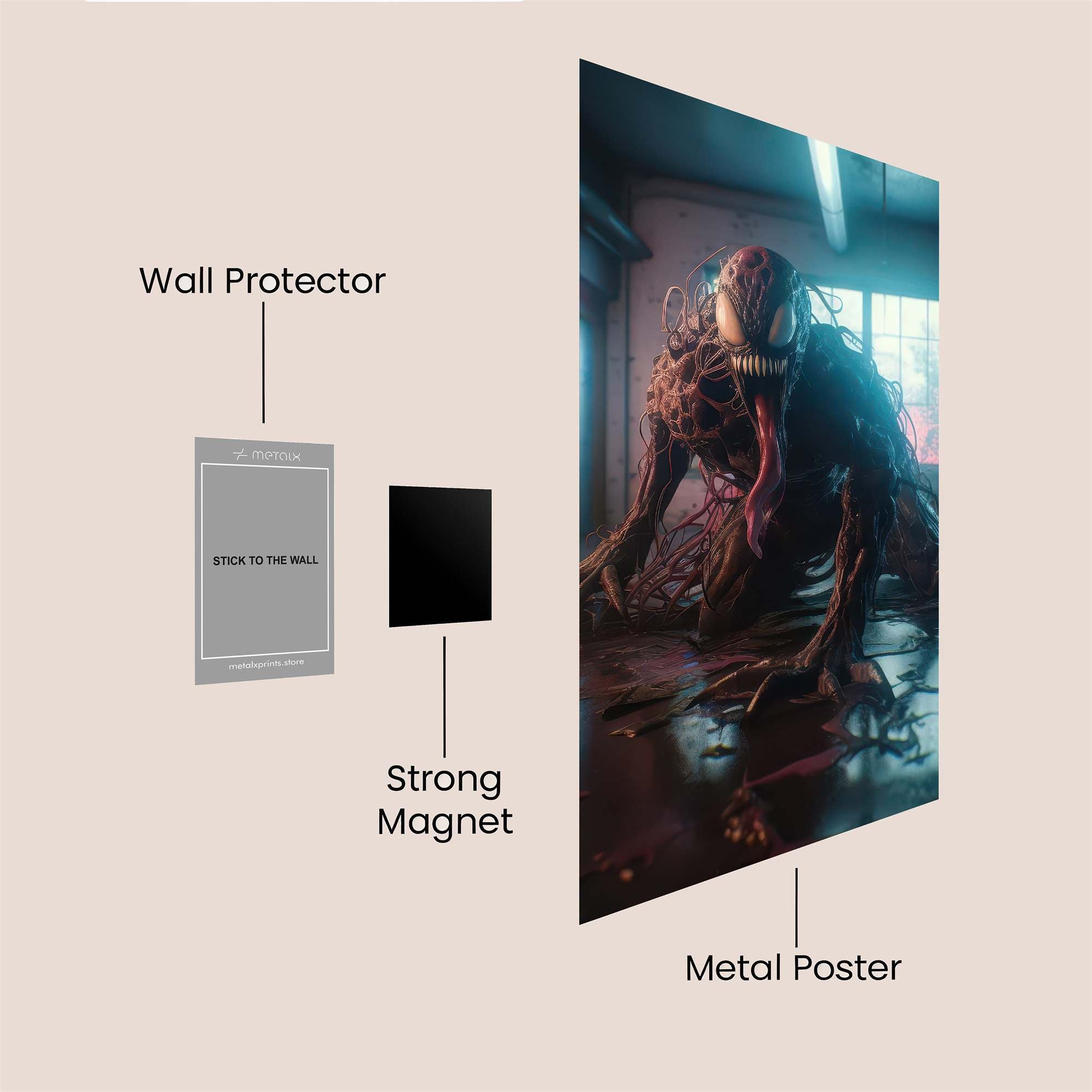 Totem Glow Safe Wall Magnetic / M
